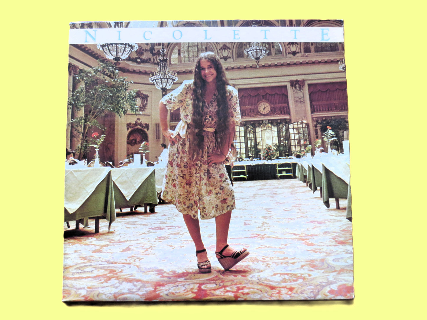 NICOLETTE LARSON, Debut Album, 1978 Record Vinyl Lp