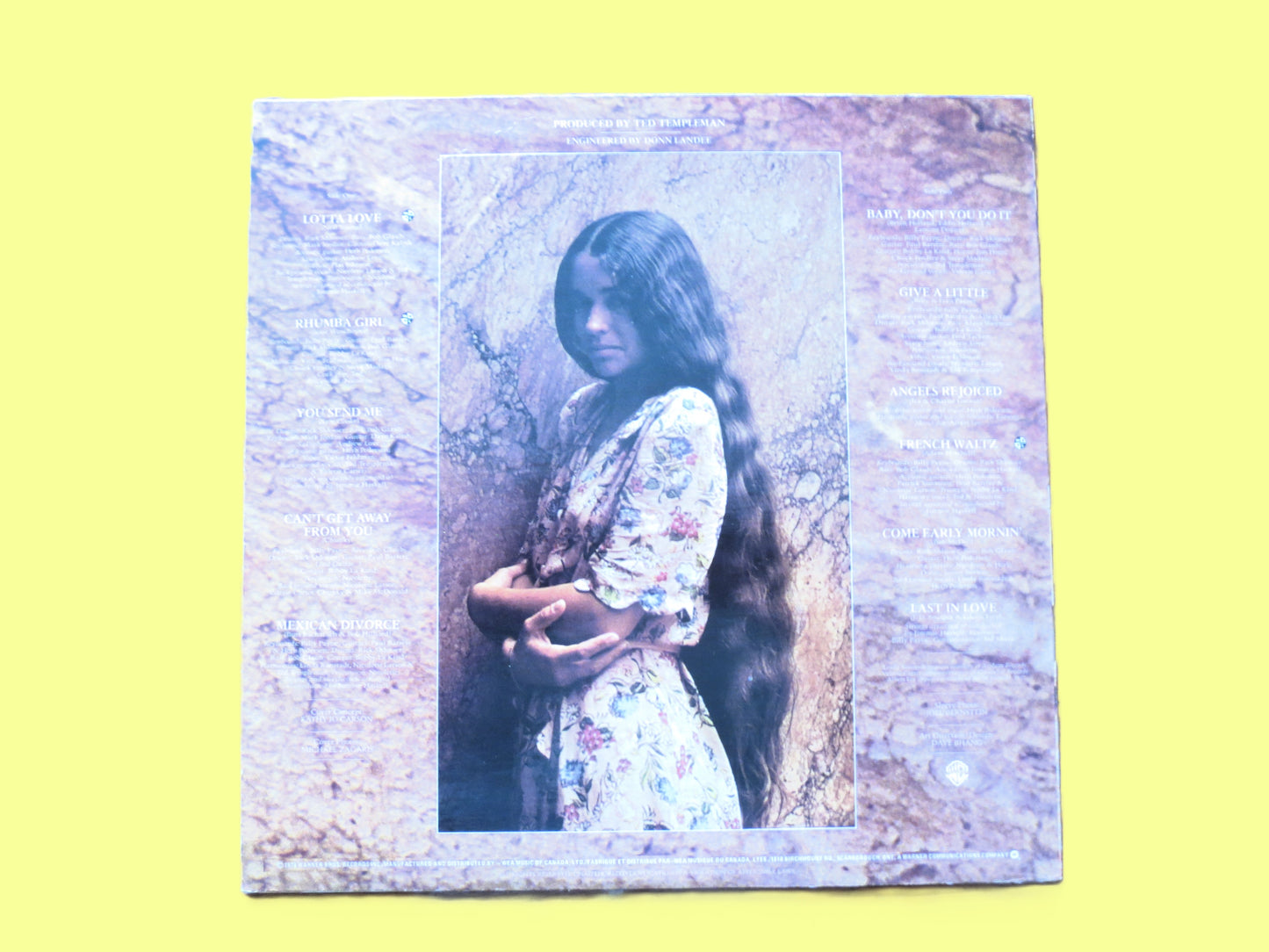 NICOLETTE LARSON, Debut Album, 1978 Record Vinyl Lp
