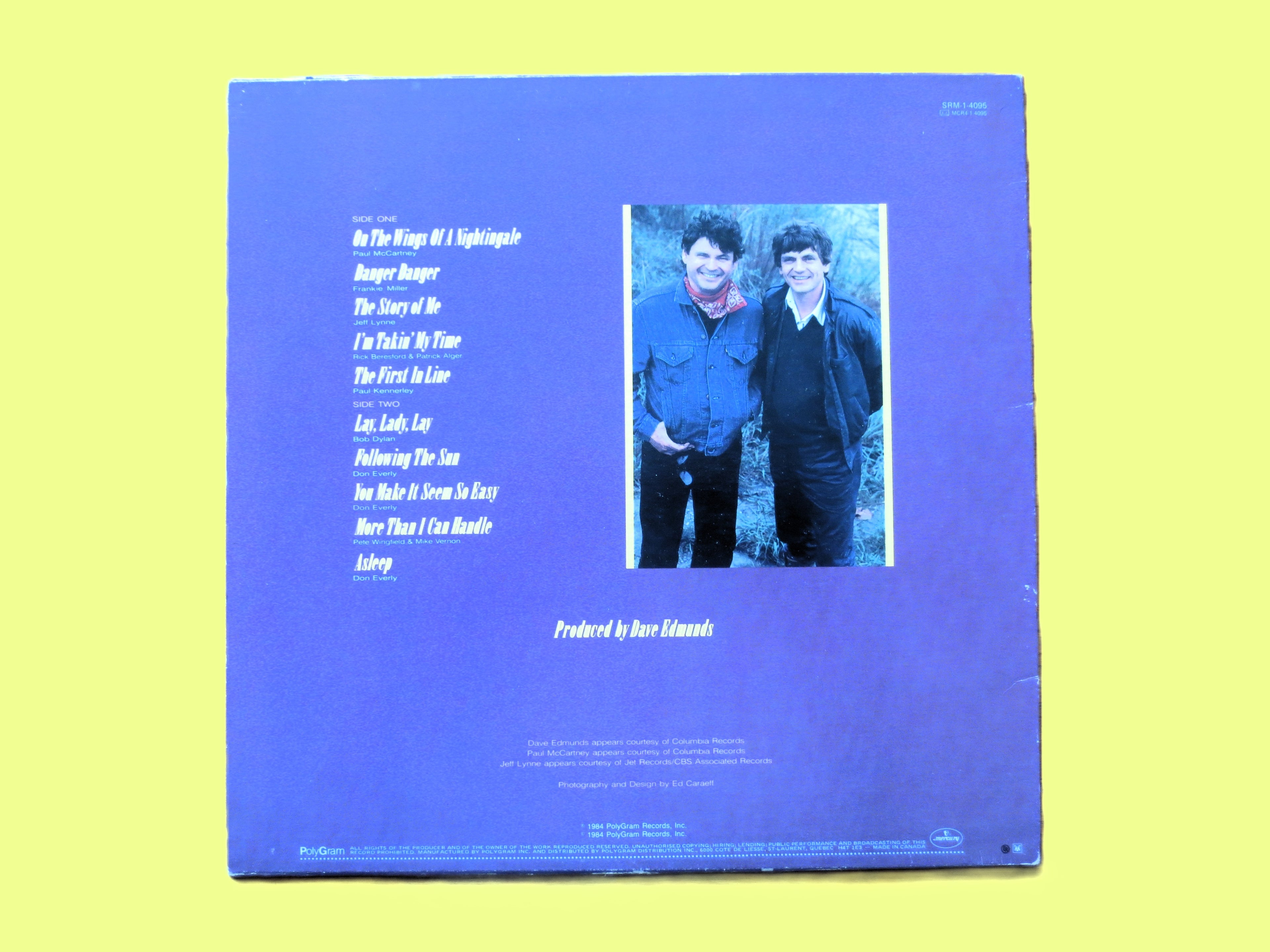 The Everly Brothers – EB 84 (1984) Vinyl LP