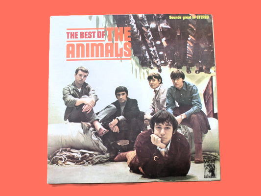 The ANIMALS, The Best Of The Animals, Vintage Album, 1974 Record, Vinyl Lp
