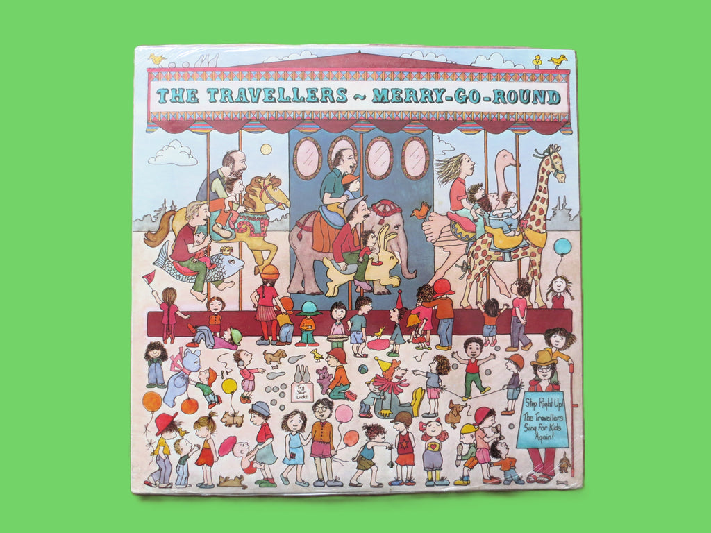 The Travellers – Merry-Go-Round (1980) Vinyl LP — Factory Sealed