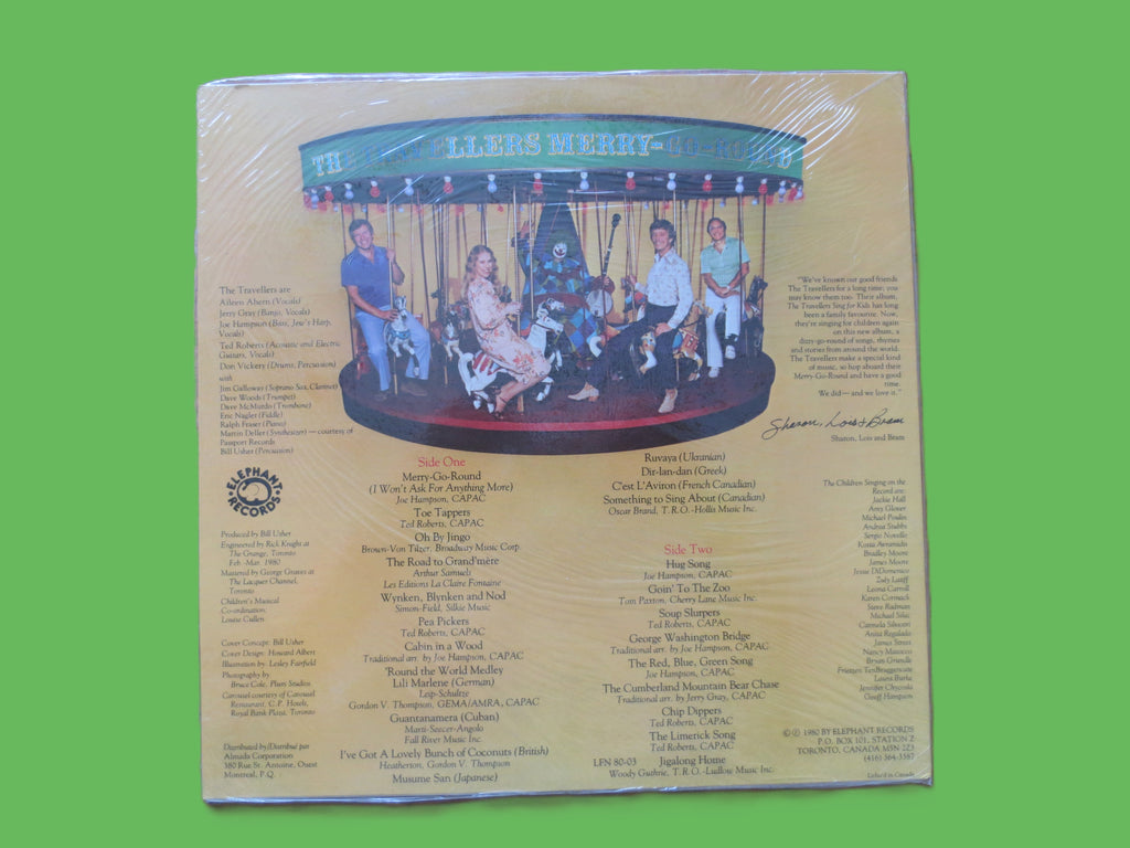 The Travellers – Merry-Go-Round (1980) Vinyl LP — Factory Sealed