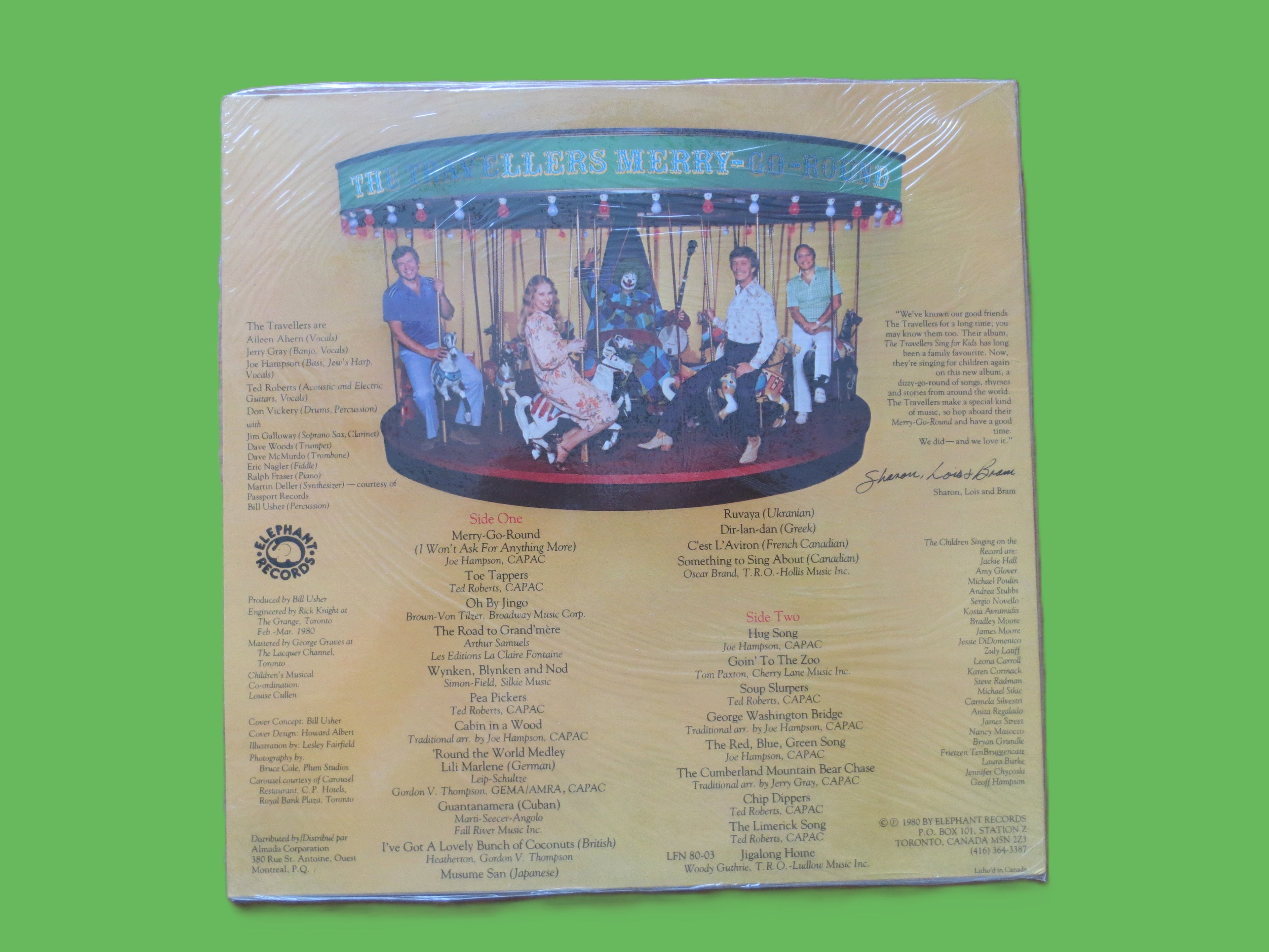 The Travellers – Merry-Go-Round (1980) Vinyl LP — Factory Sealed