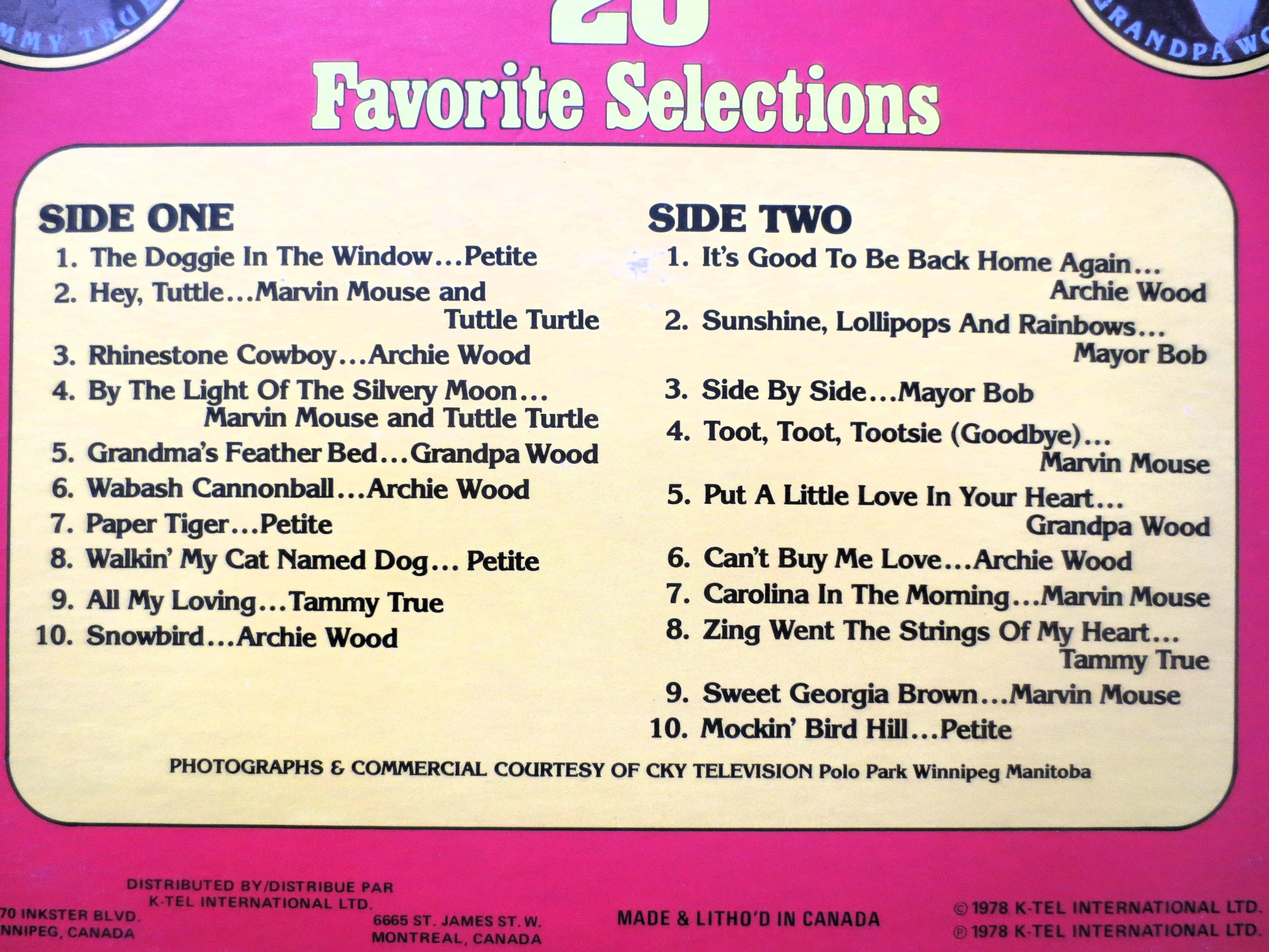 K-Tel – Funtown (1978) Vinyl LP