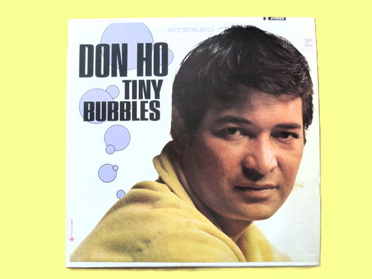 DON HO, Tiny BUBBLES, Vintage Album, 1966 Record, Vinyl Lp
