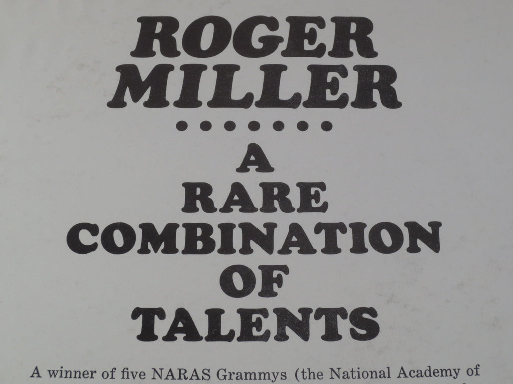 Roger Miller – The One and Only (1965) Vinyl LP