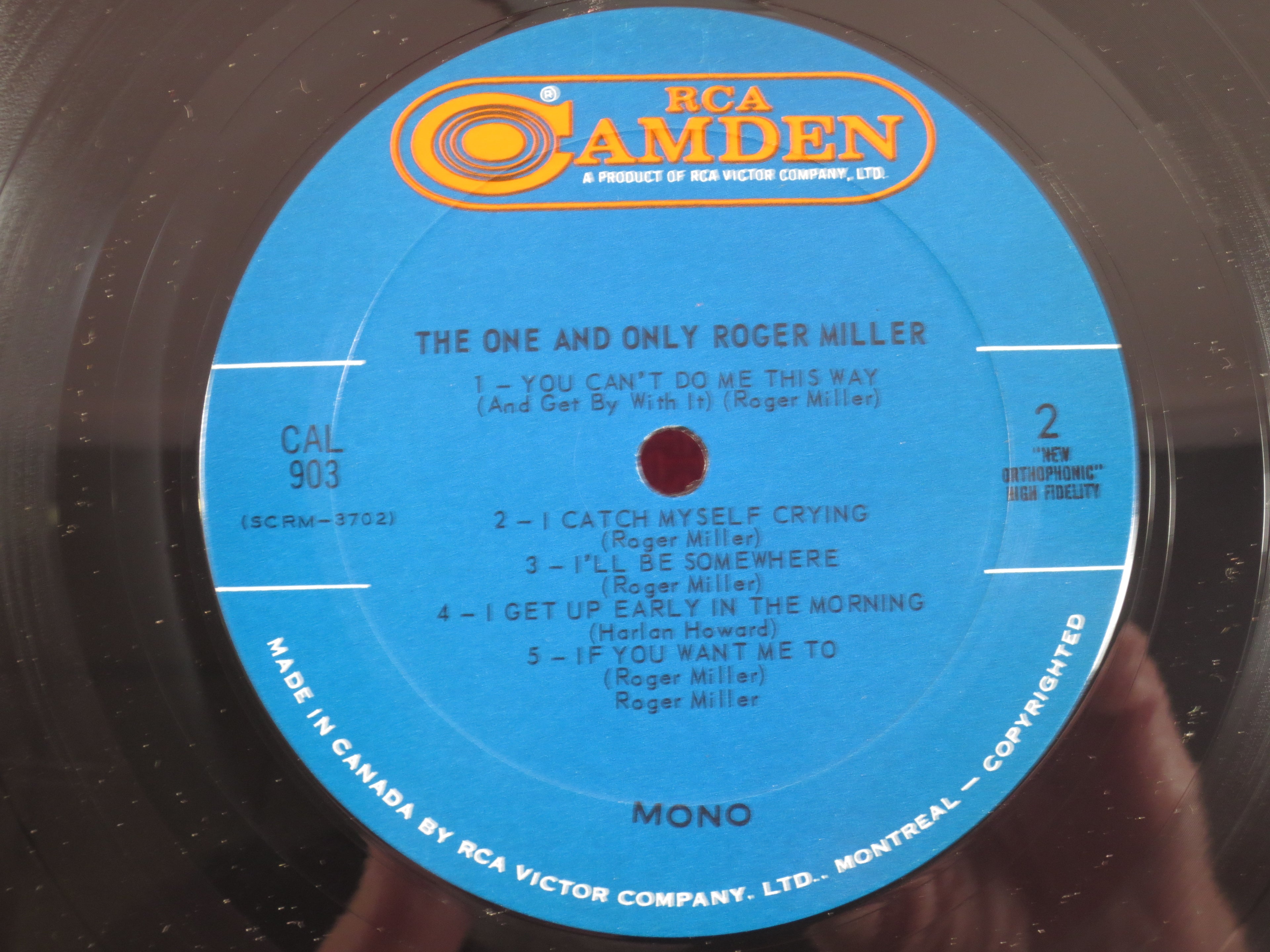 Roger Miller – The One and Only (1965) Vinyl LP
