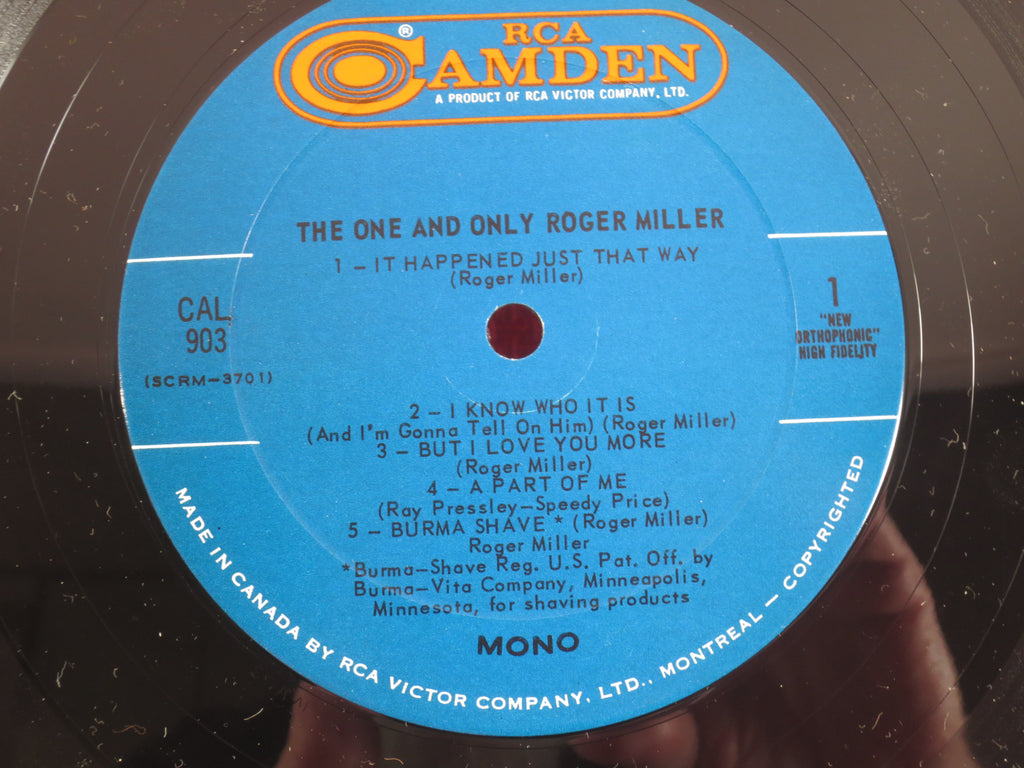 Roger Miller – The One and Only (1965) Vinyl LP