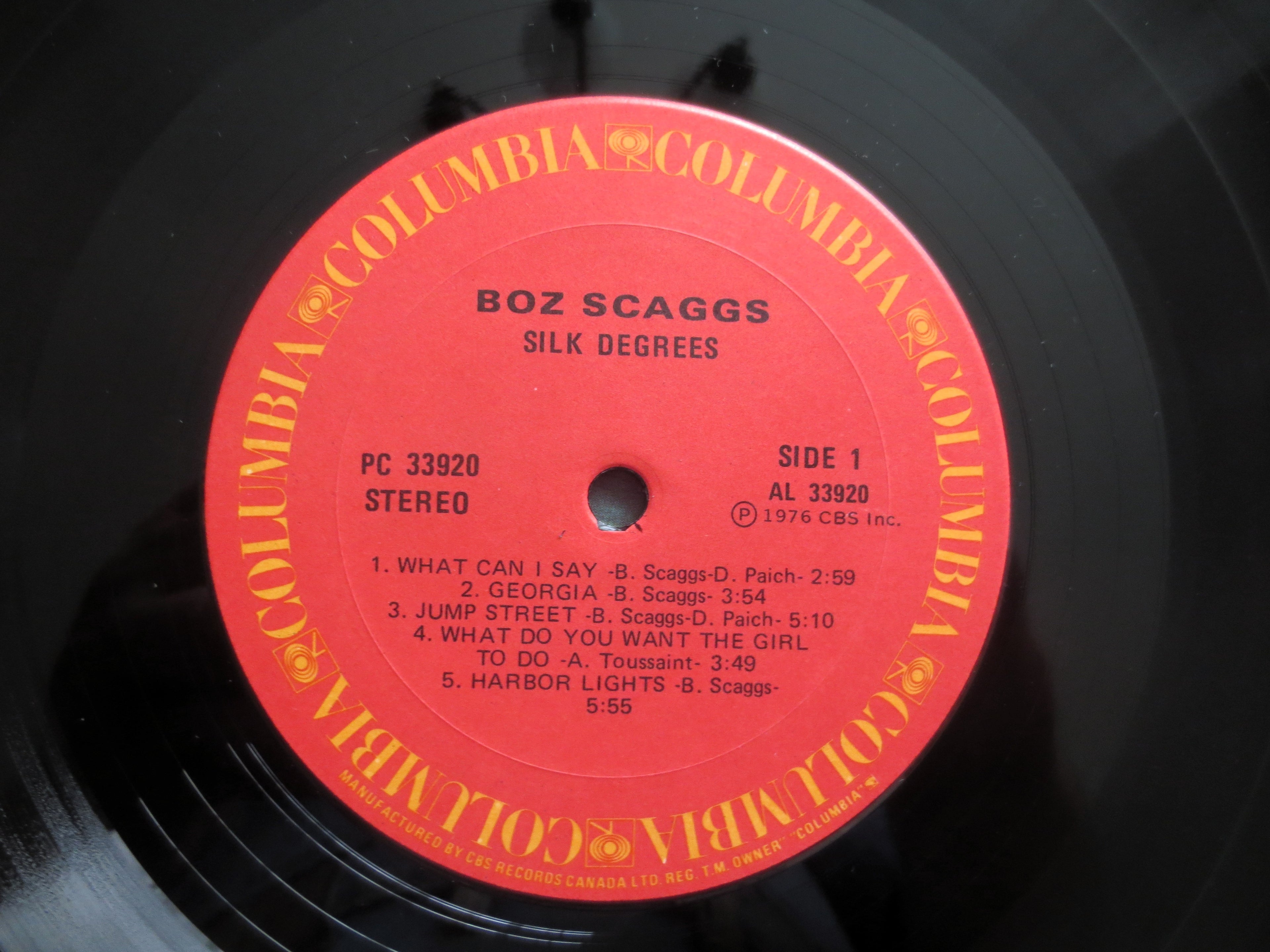 Boz Scaggs – Silk Degrees (1976) Vinyl LP
