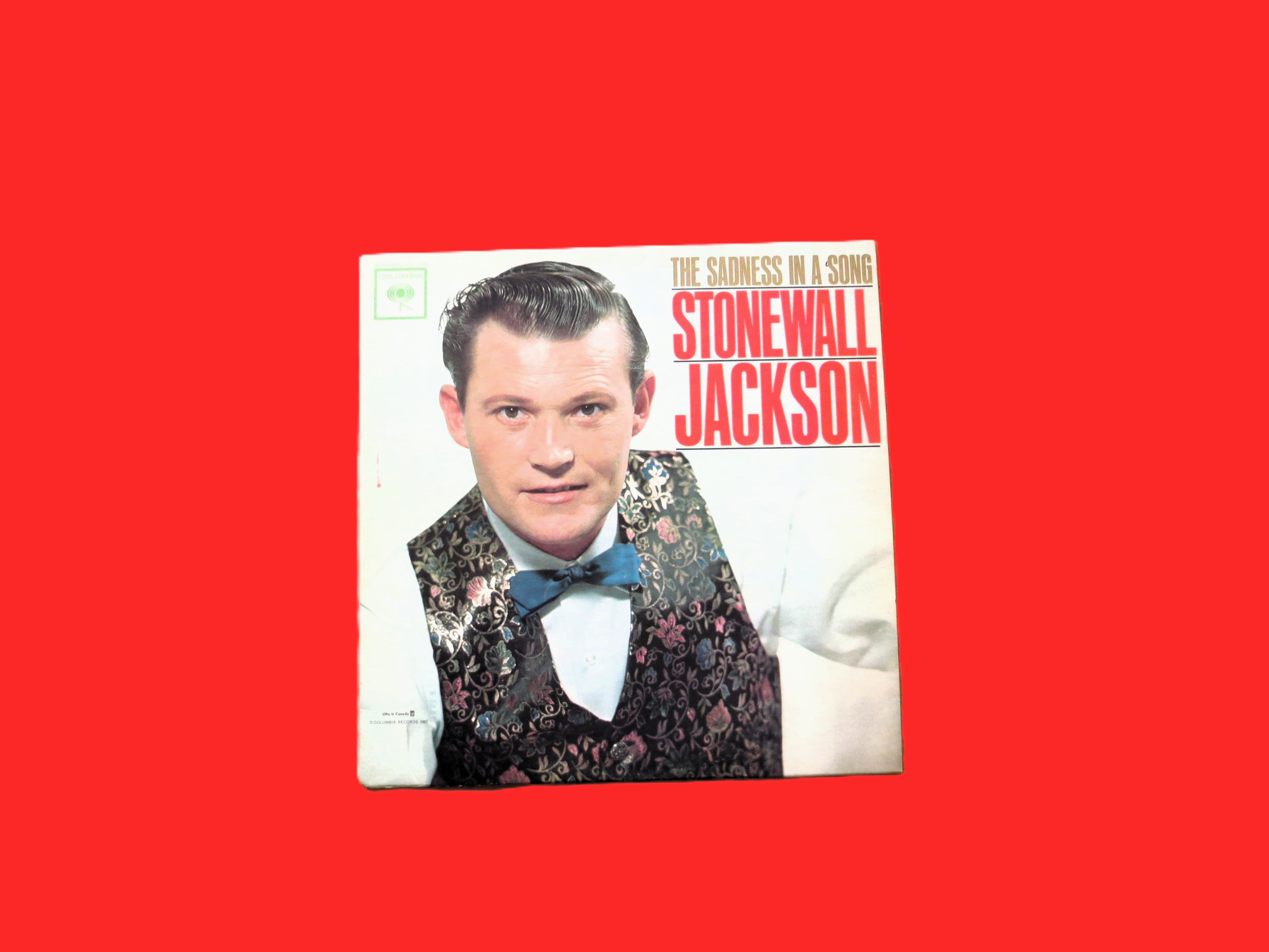 Stonewall Jackson – The Sadness in a Song (1962) Vinyl LP