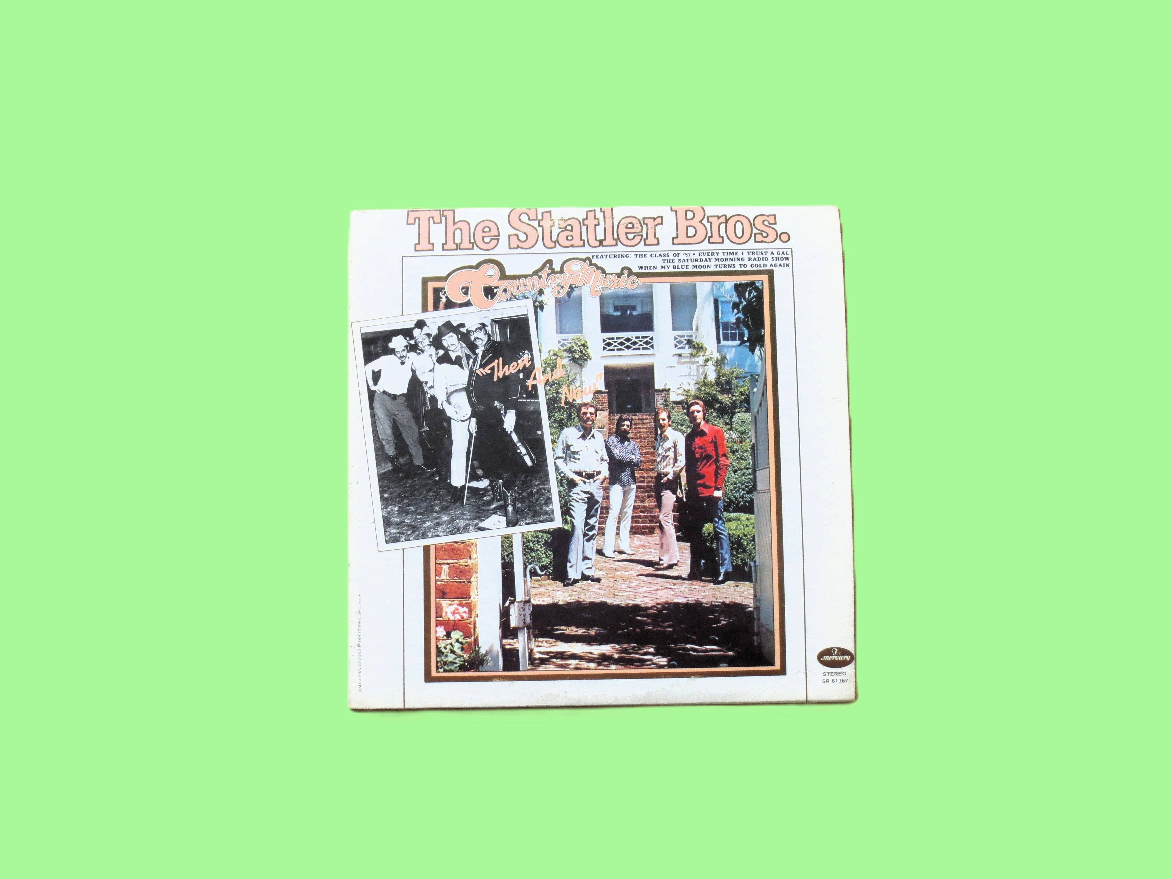 The Statler Brothers – Then and Now (1972) Vinyl LP