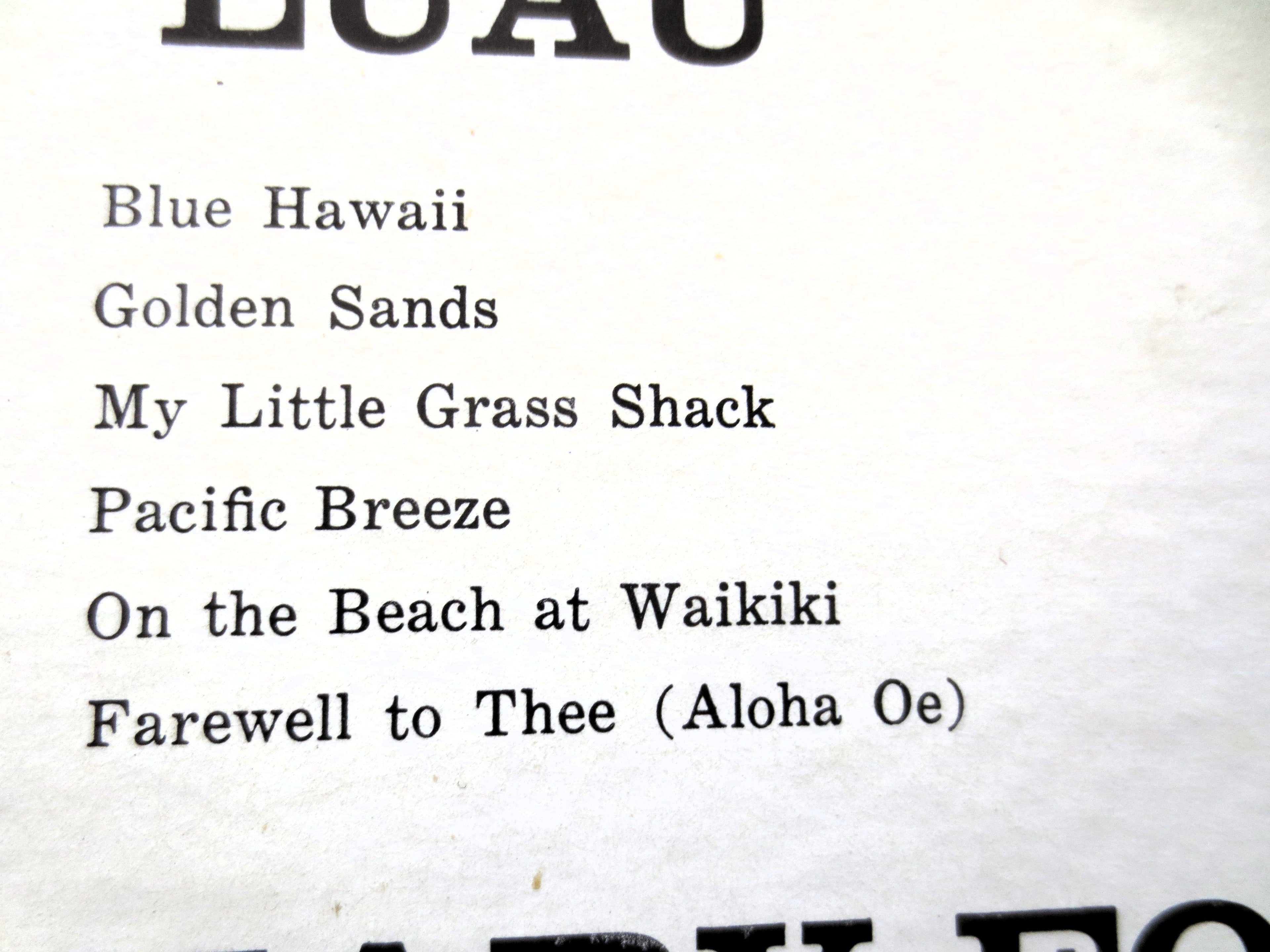 Les Paul & Mary Ford – Lover's Luau (1959) Vinyl LP