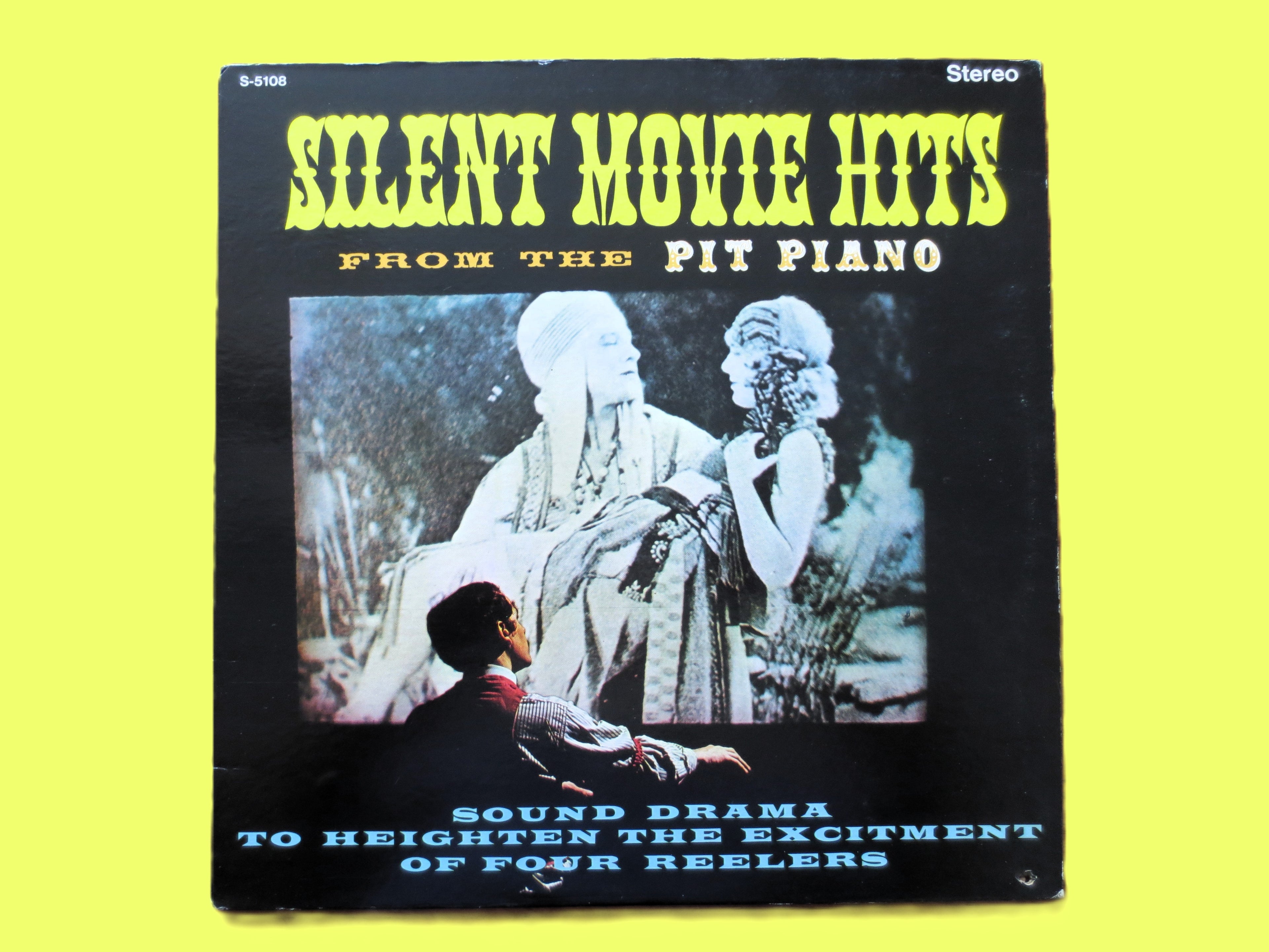 Silent Movie Hits from the Pit Piano (c.1960) Vinyl LP