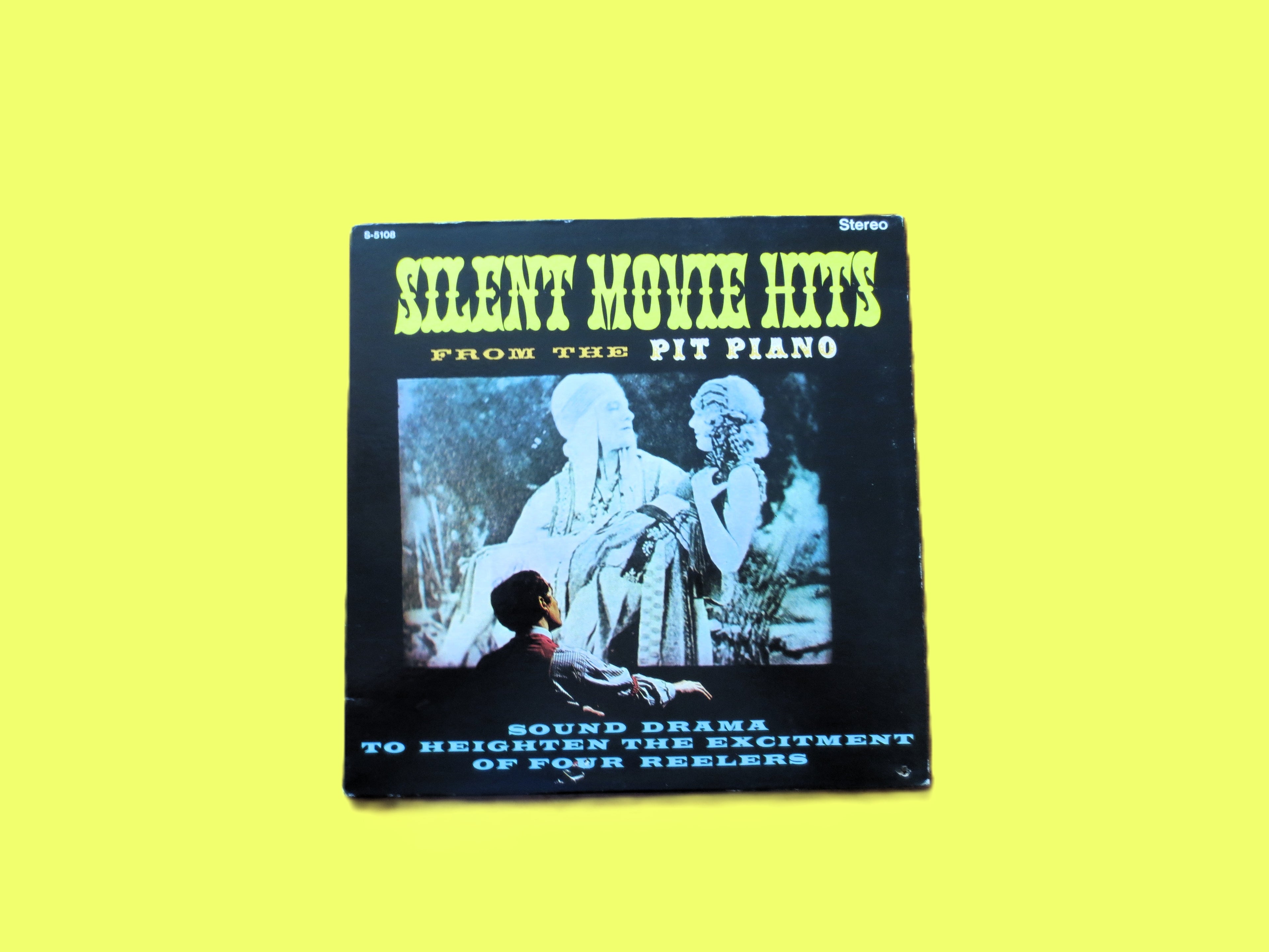 Silent Movie Hits from the Pit Piano (c.1960) Vinyl LP
