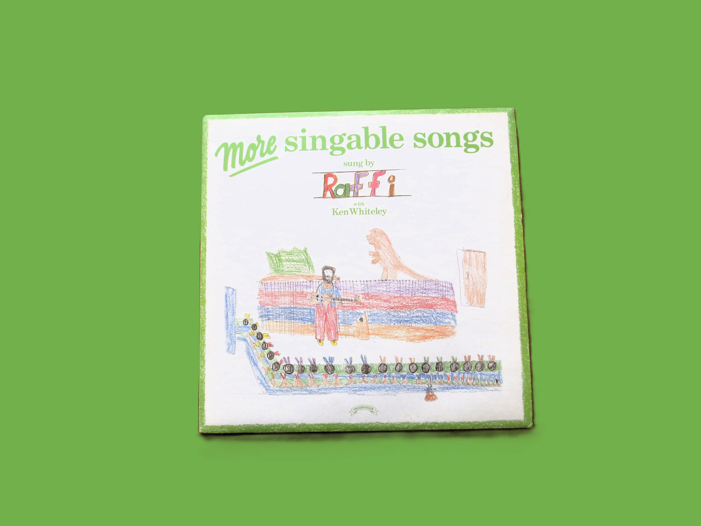 RAFFI, More SINGABLE SONGS, Children's Album, 1977 Record, Vinyl Lp
