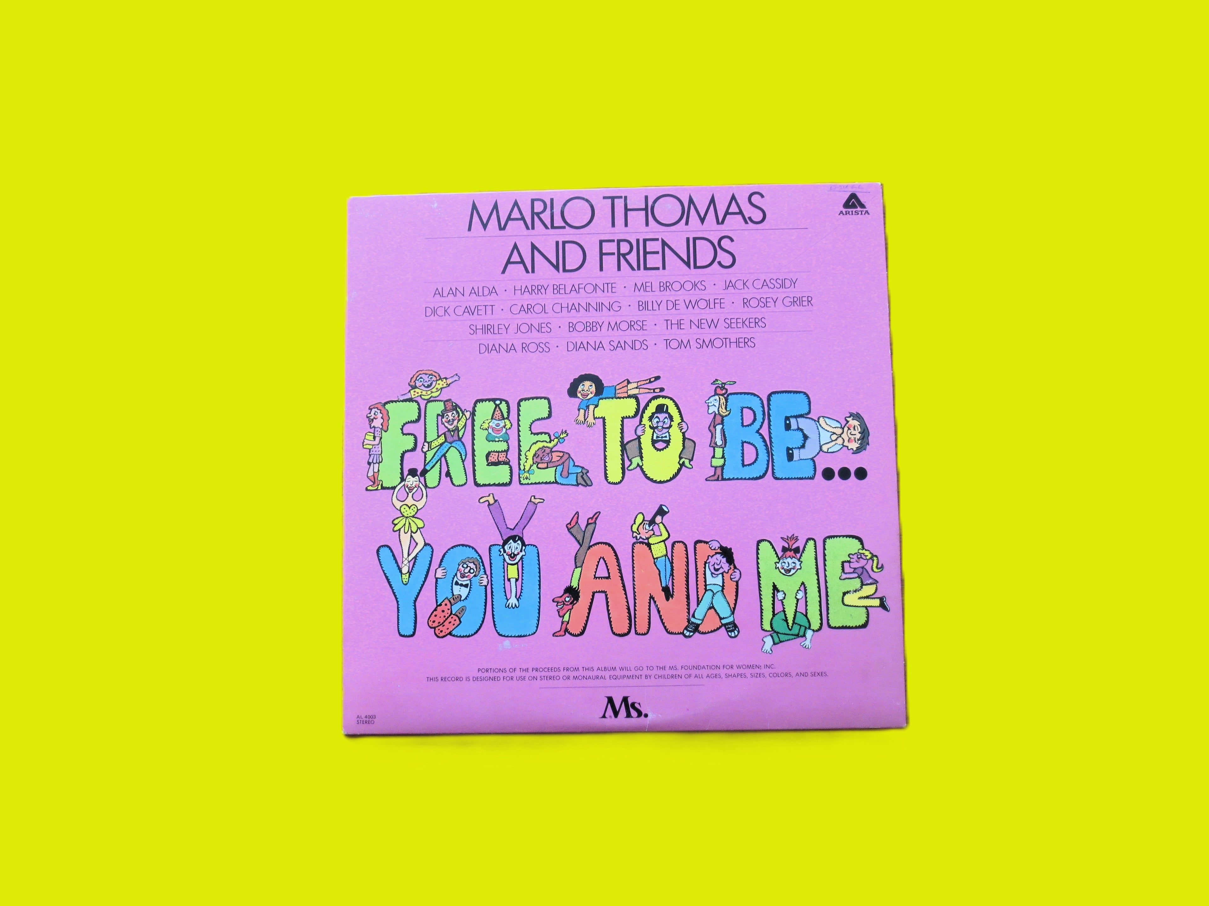 Marlo Thomas – Free to Be… You and Me (1972) Vinyl LP