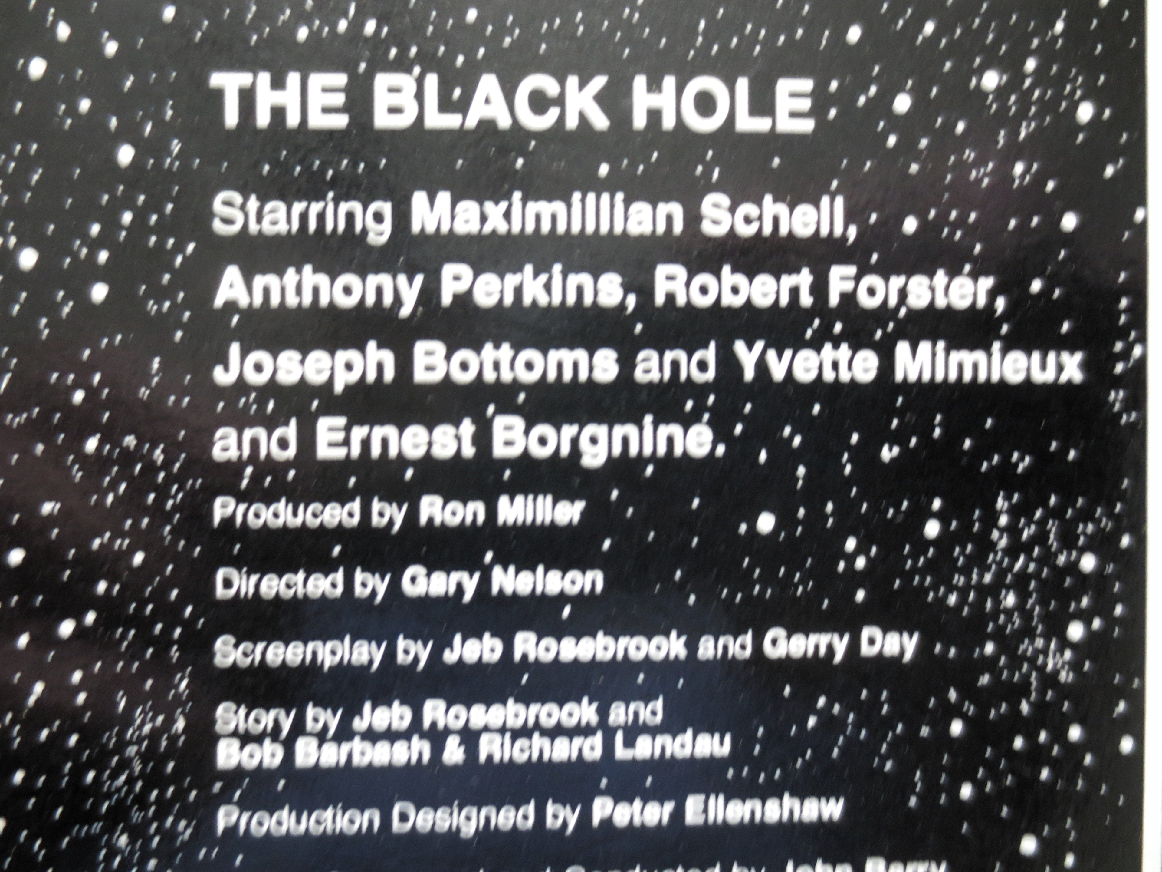 The Black Hole – Original Movie Soundtrack (1979) Vinyl LP