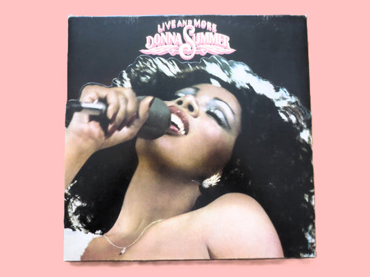 DONNA SUMMER, Live and More, Vintage Album, 1977 Record, Vinyl Lp