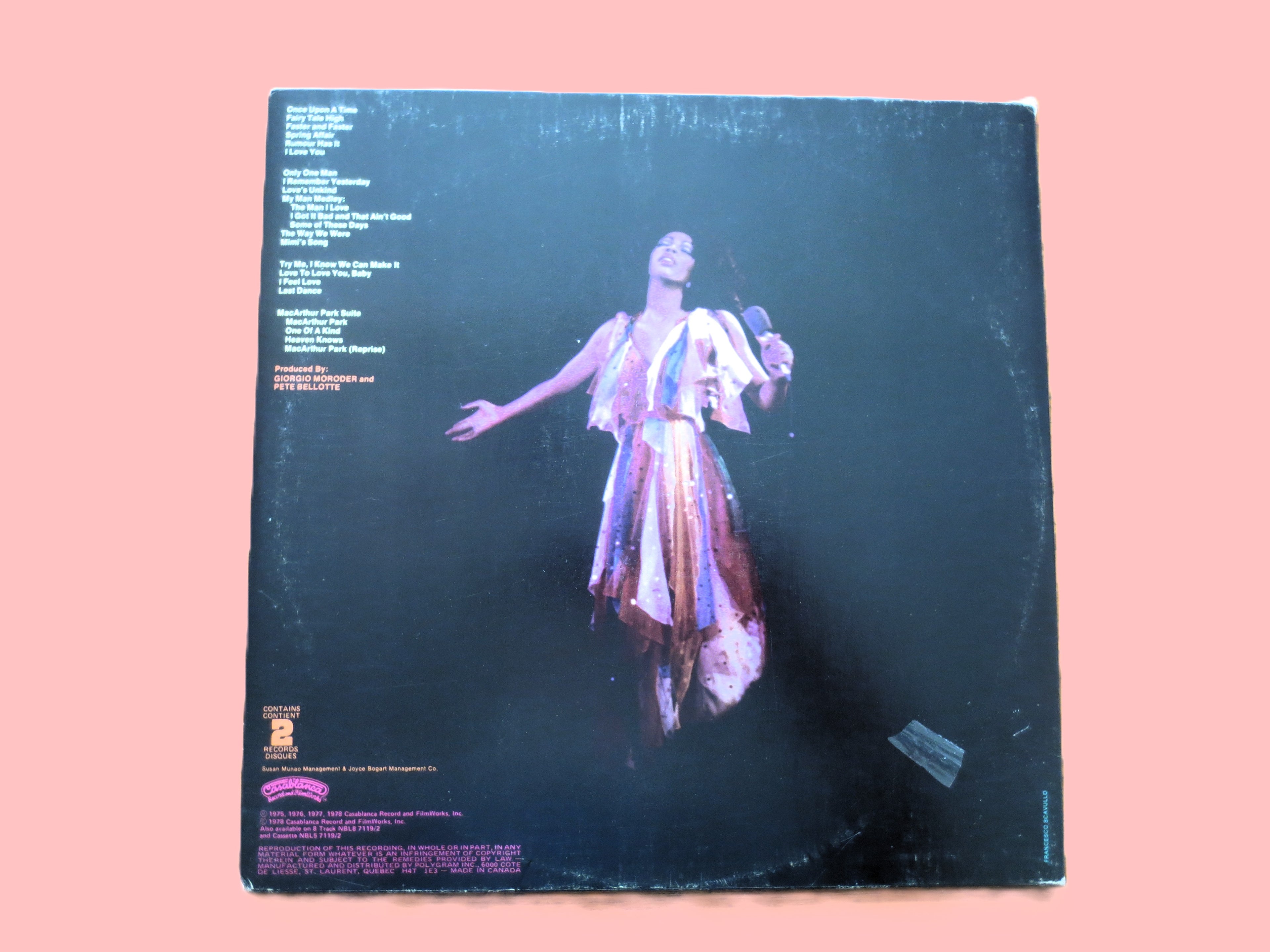 Donna Summer – Live and More (1978) Vinyl 2xLP