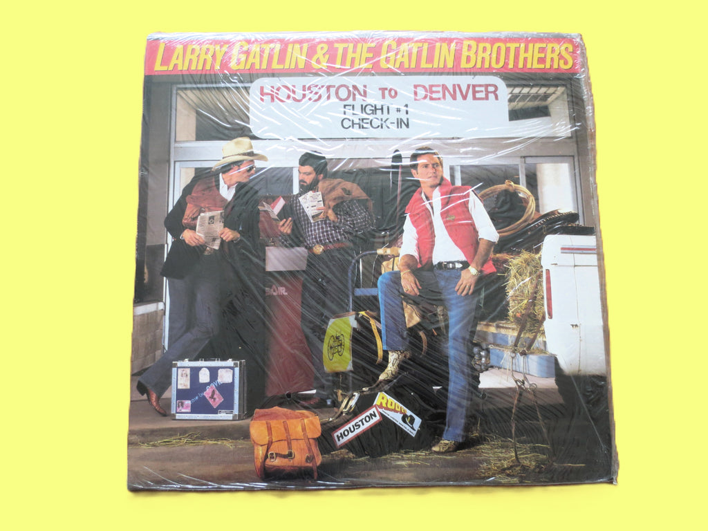 Larry Gatlin & the Gatlin Brothers – Houston to Denver (1984) Vinyl LP