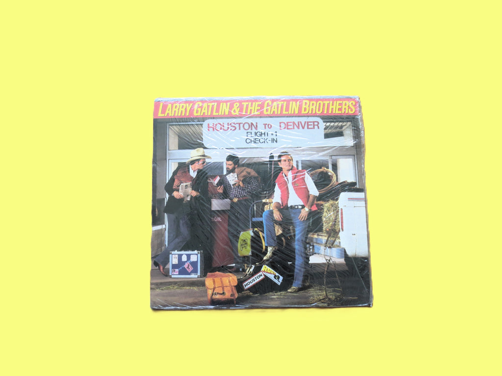 Larry Gatlin & the Gatlin Brothers – Houston to Denver (1984) Vinyl LP