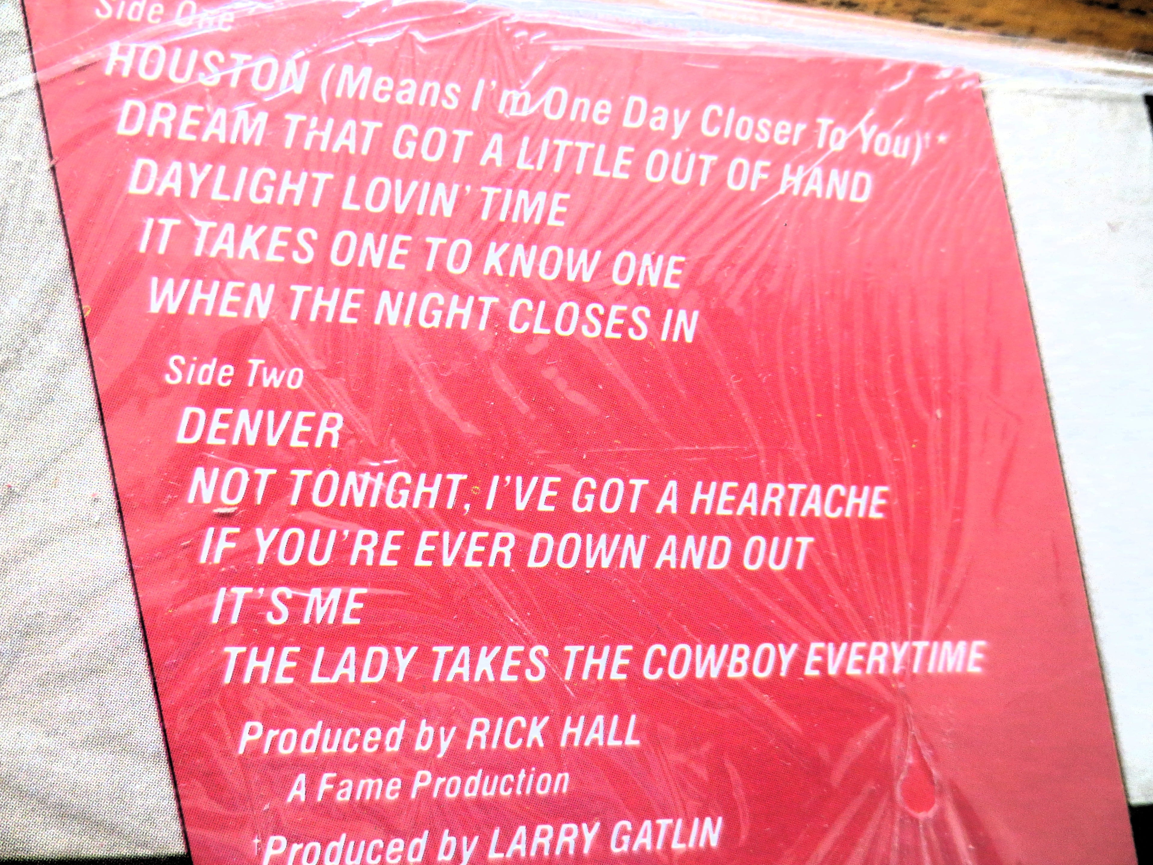 Larry Gatlin & the Gatlin Brothers – Houston to Denver (1984) Vinyl LP
