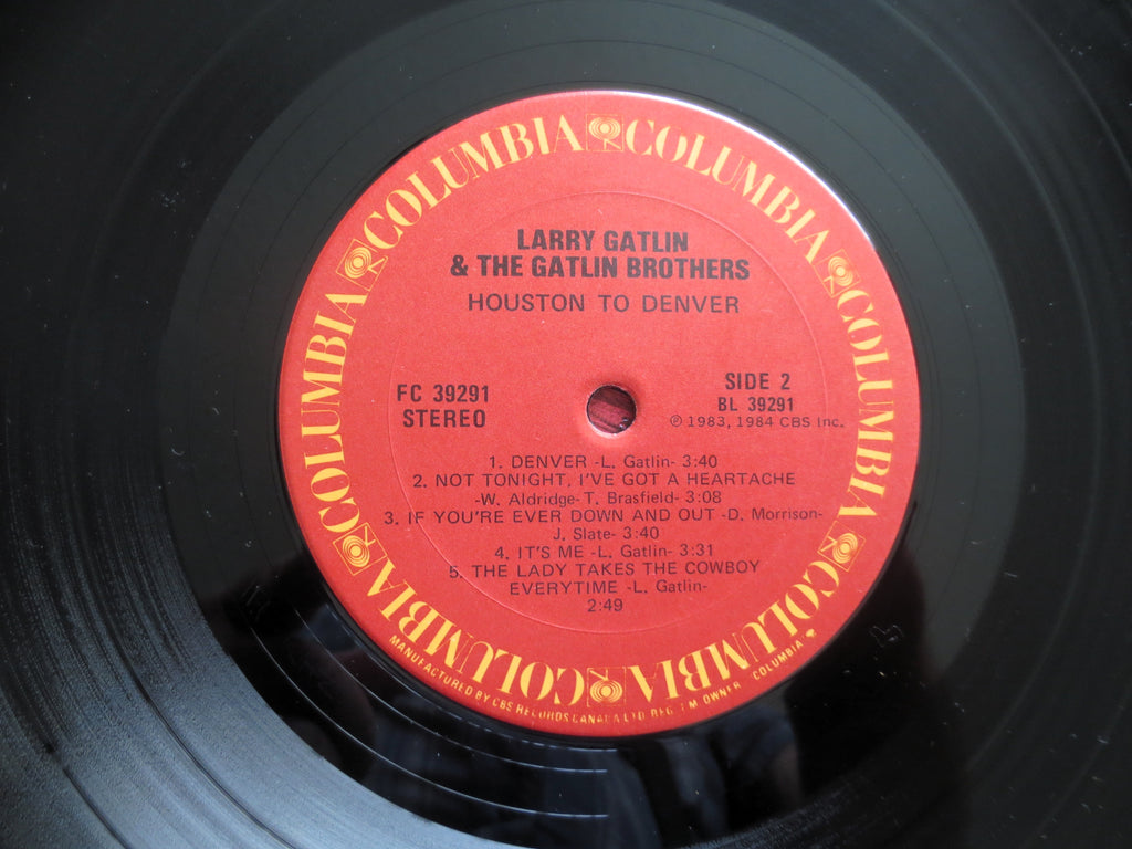 Larry Gatlin & the Gatlin Brothers – Houston to Denver (1984) Vinyl LP