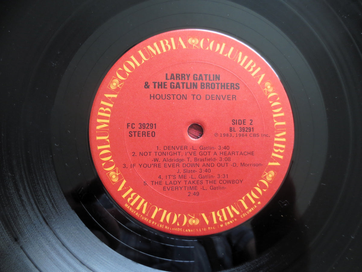 Larry Gatlin & the Gatlin Brothers – Houston to Denver (1984) Vinyl LP