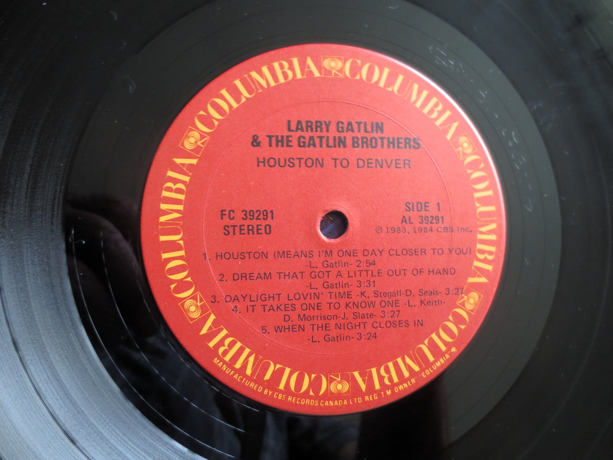 Larry Gatlin & the Gatlin Brothers – Houston to Denver (1984) Vinyl LP
