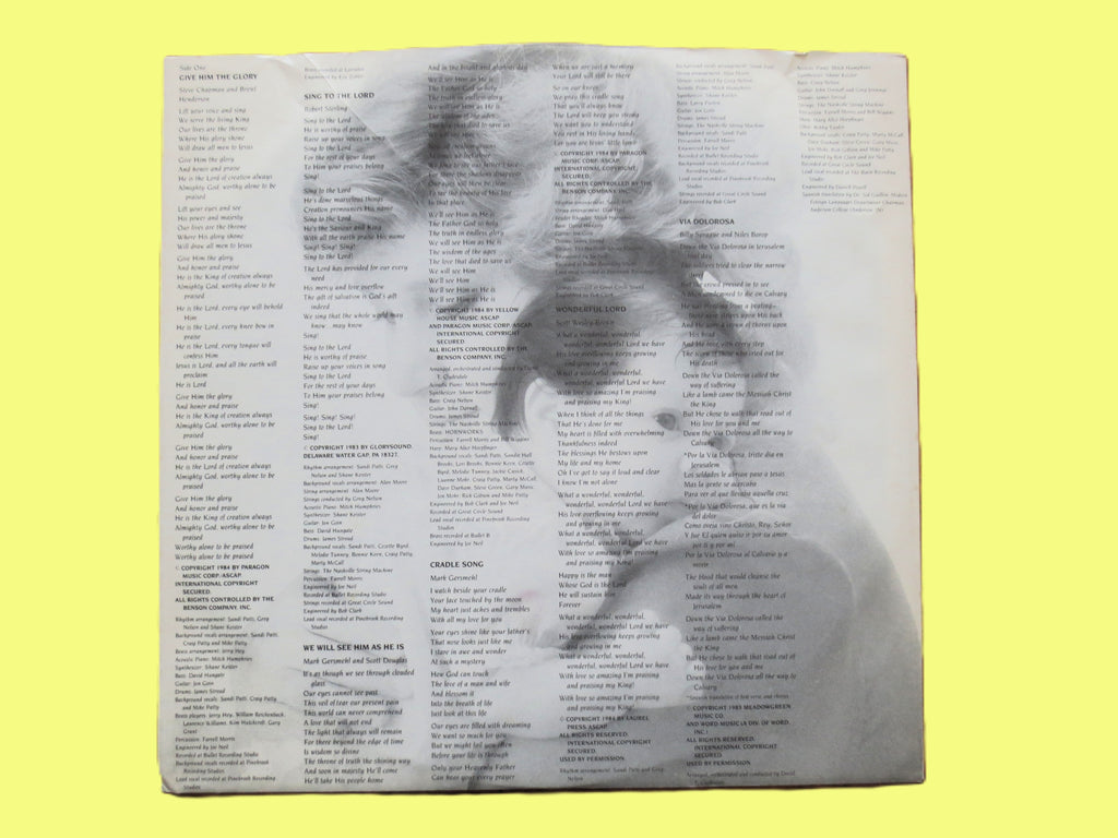 Sandi Patti – Songs from the Heart (1984) Vinyl LP