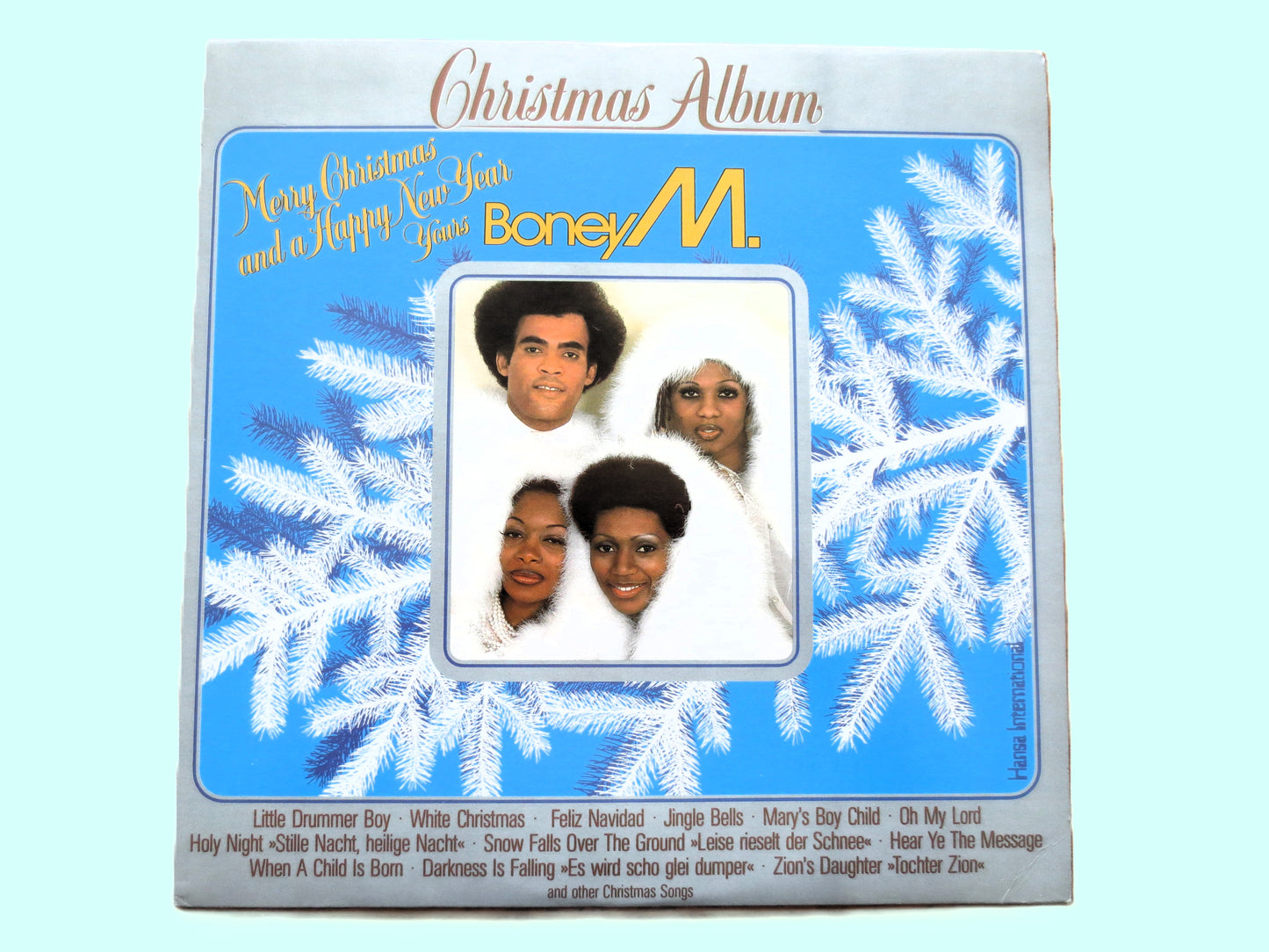 BONEY M, Christmas Album, 1981 Record, Vinyl Lp