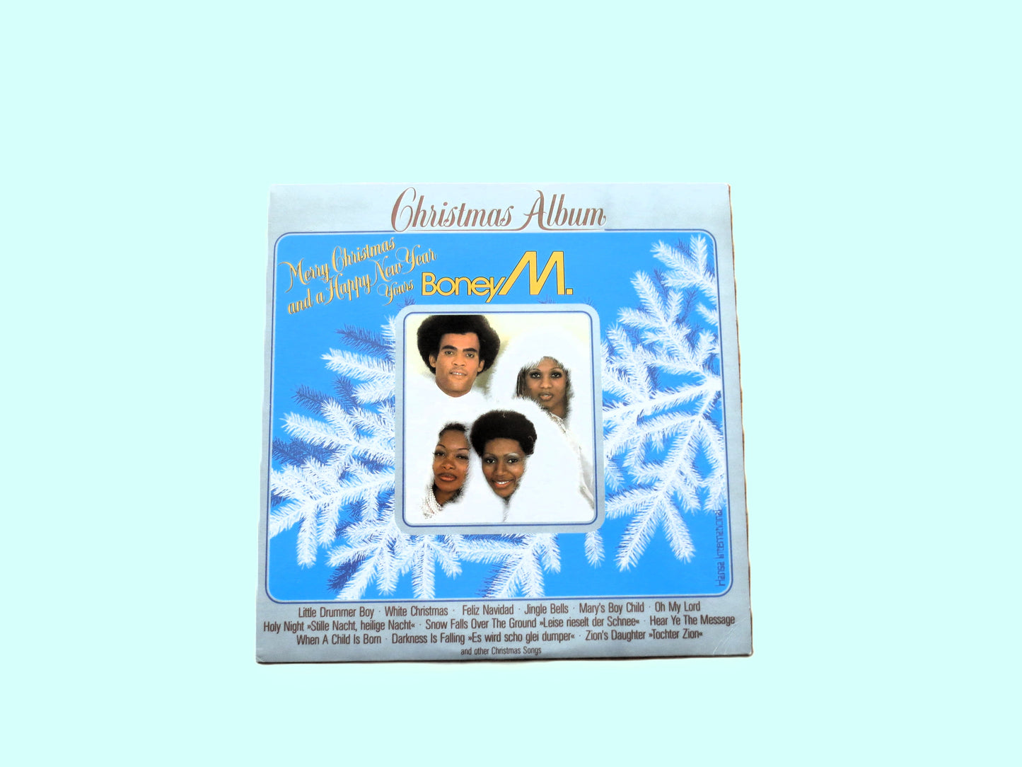 BONEY M, Christmas Album, 1981 Record, Vinyl Lp
