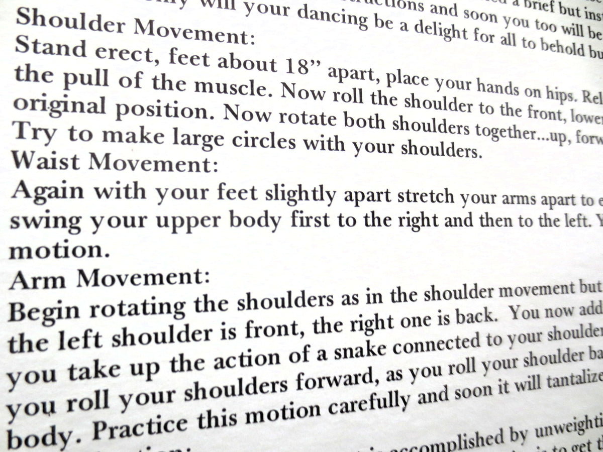 Belly Dance – The Wild Music and the How To (1966) Vinyl LP