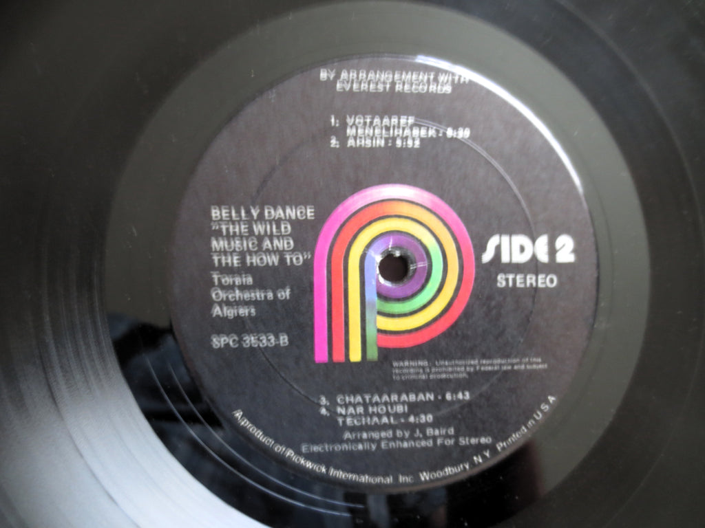 Belly Dance – The Wild Music and the How To (1966) Vinyl LP