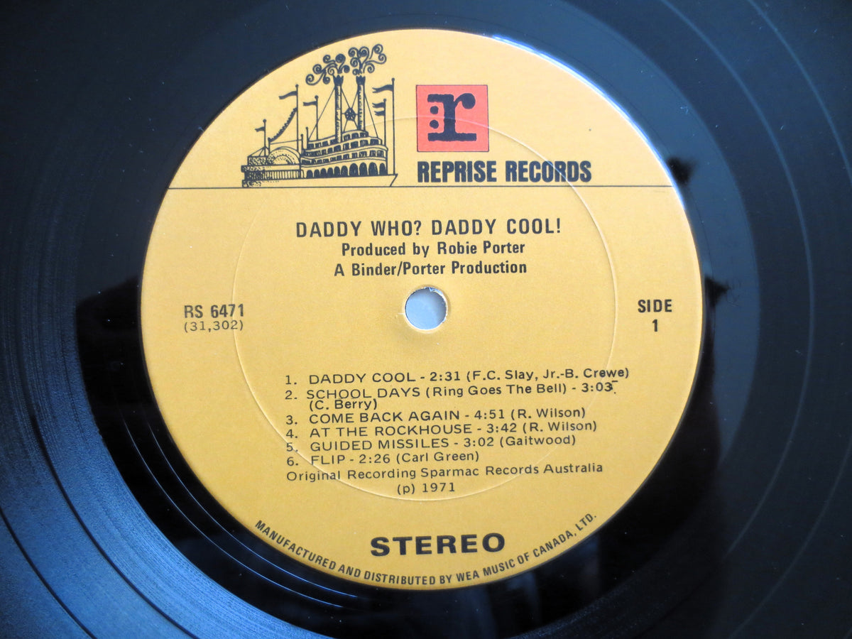 Daddy Cool – Daddy Who? Daddy Cool (1971) Vinyl LP