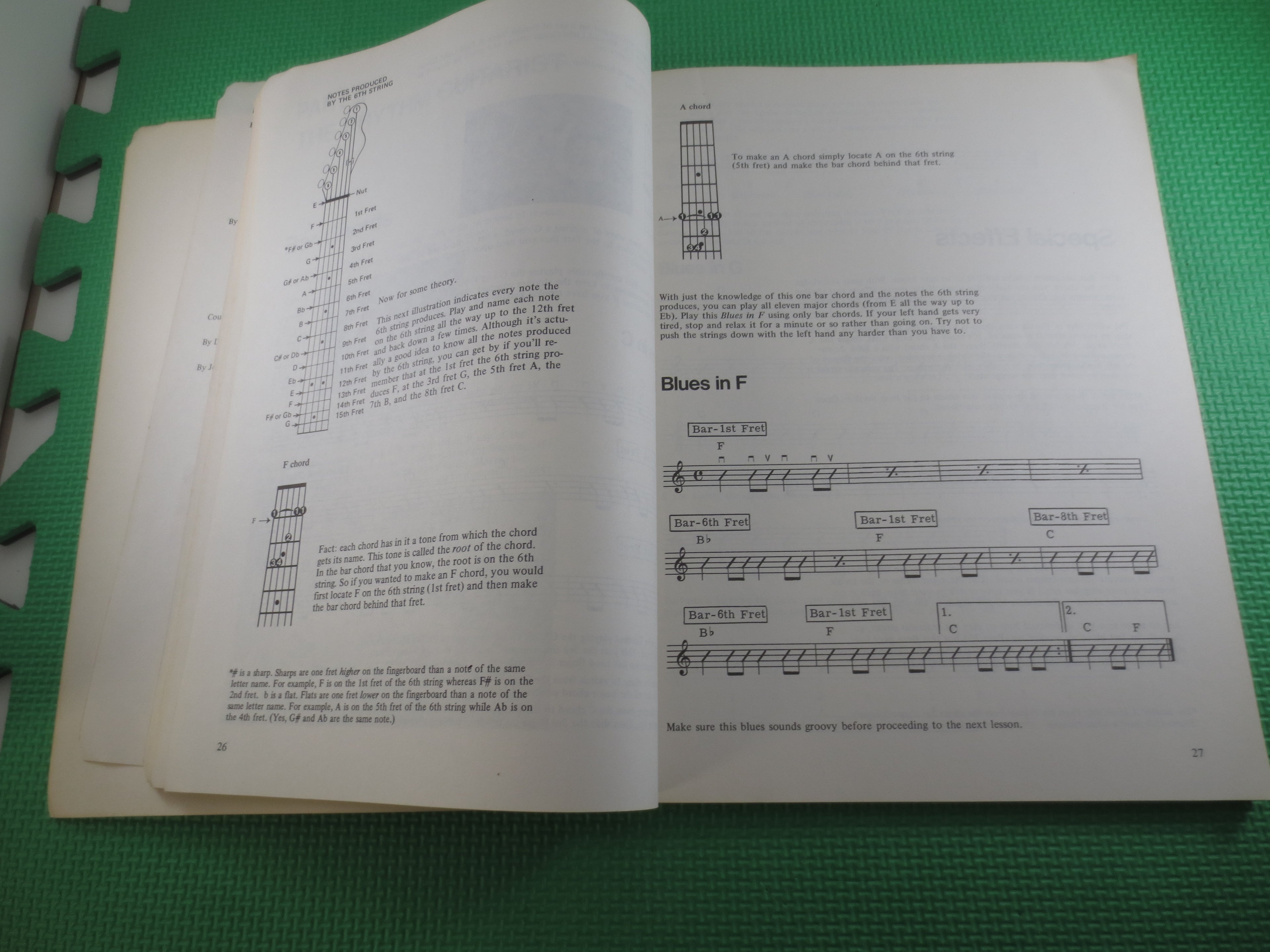 Rhythm Guitar – Sheet Music Instruction Book (1969)