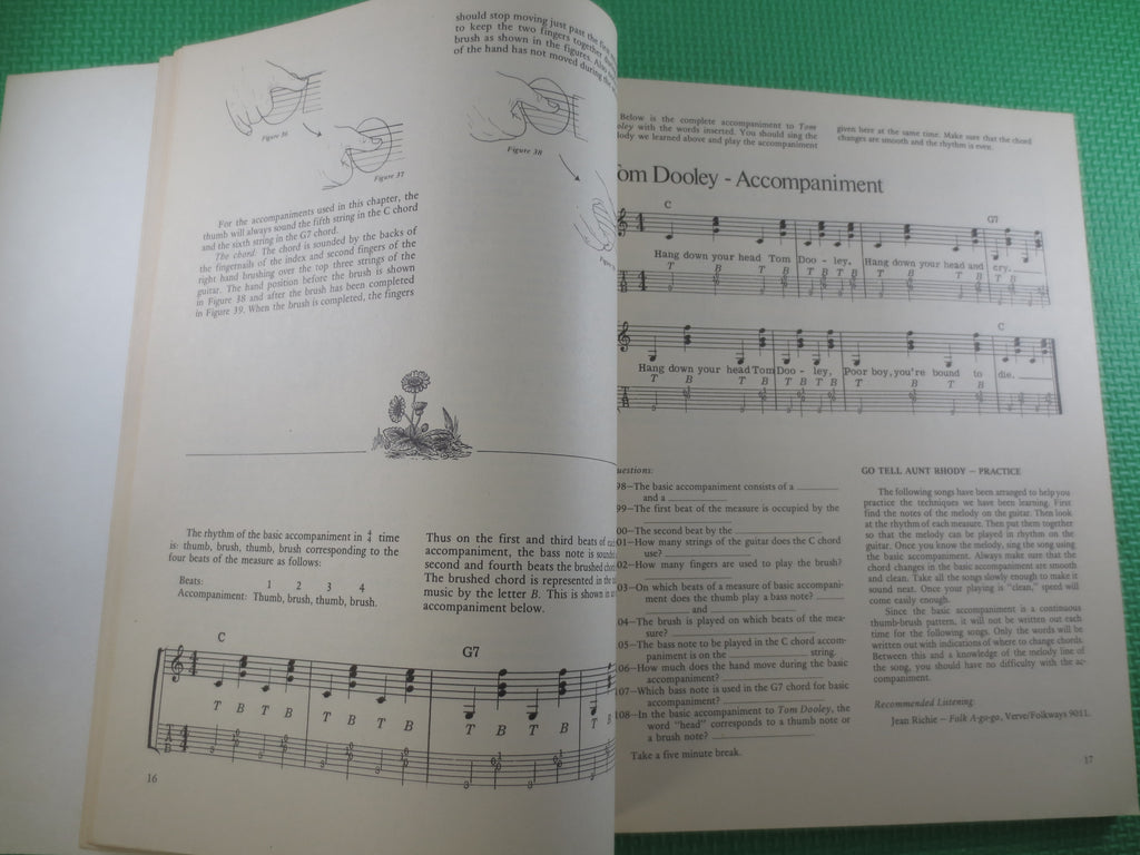 Teach Yourself Guitar – Sheet Music Instruction Book (1971)