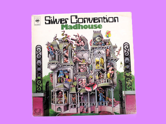 SILVER CONVENTION, Madhouse, Vintage Album, 1976 Record, Vinyl Lp