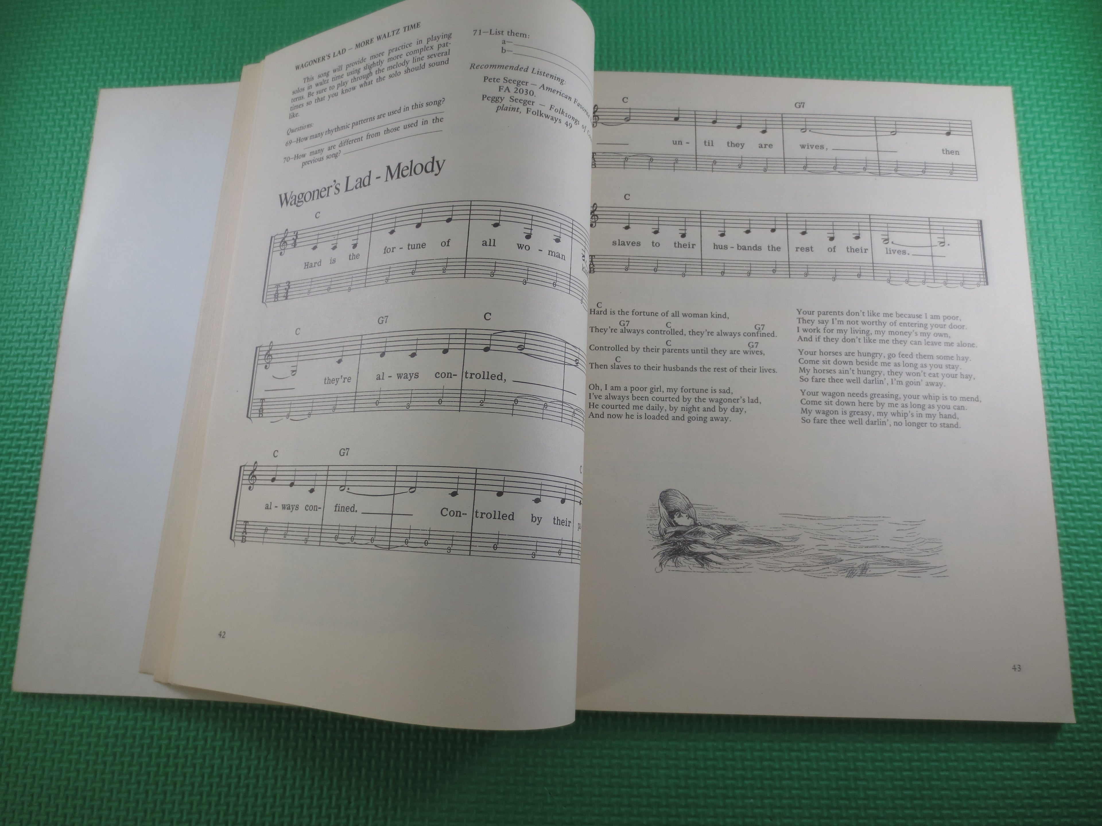 Teach Yourself Guitar – Sheet Music Instruction Book (1971)