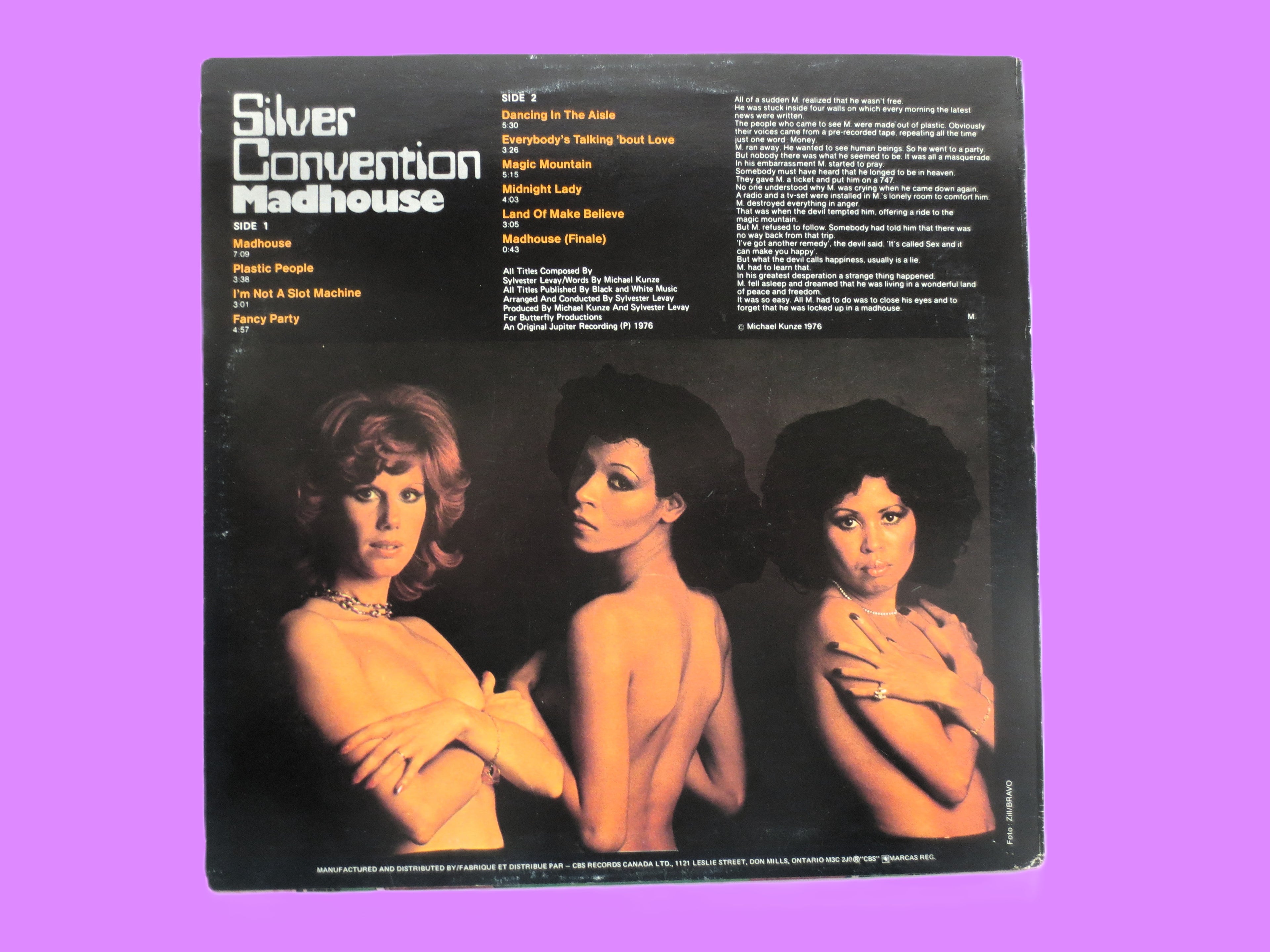 Silver Convention – Madhouse (1976) Vinyl LP