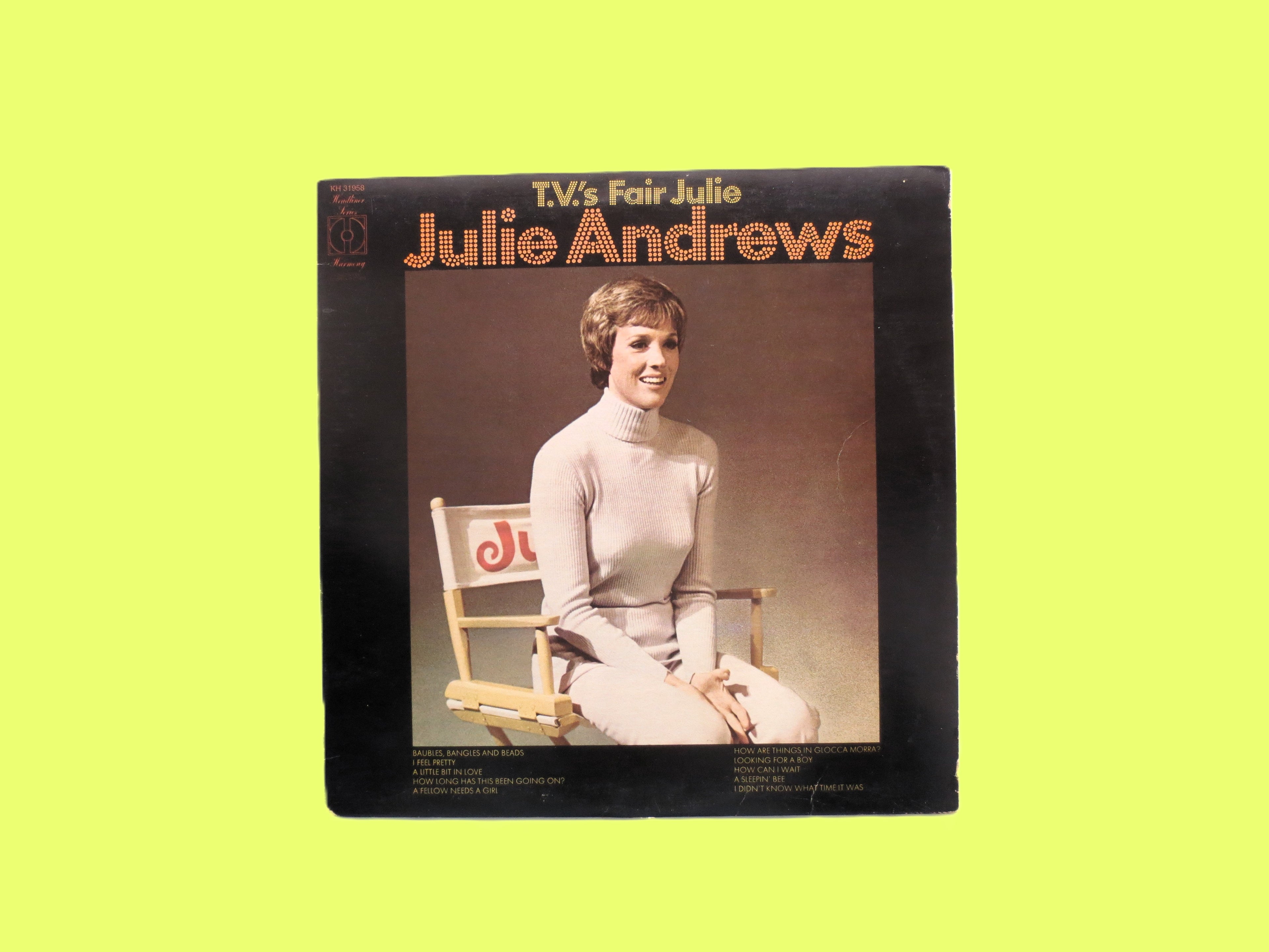 Julie Andrews – TV's Fair Julie (1972) Vinyl LP