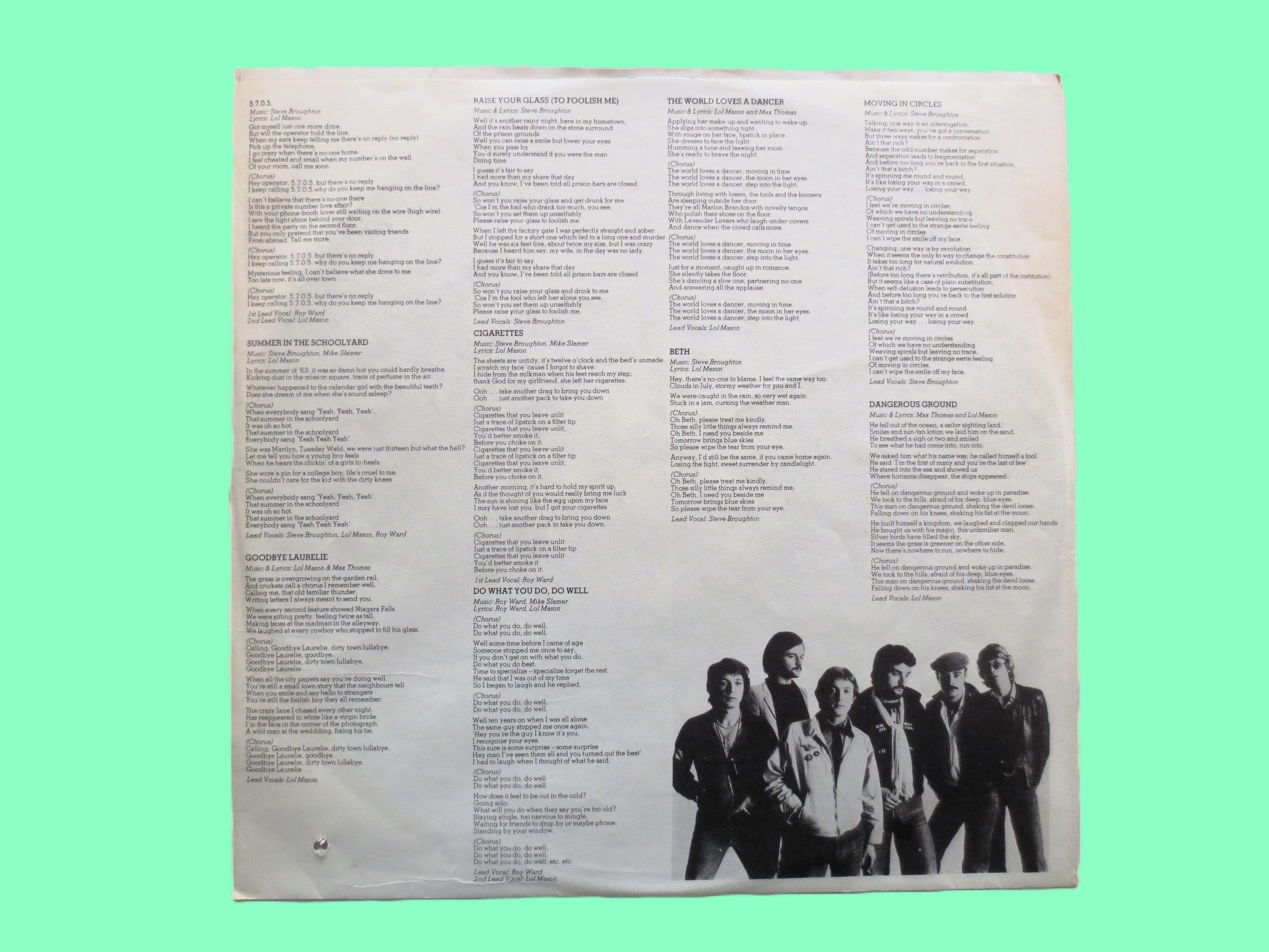 City Boy – Book Early (1978) Vinyl LP