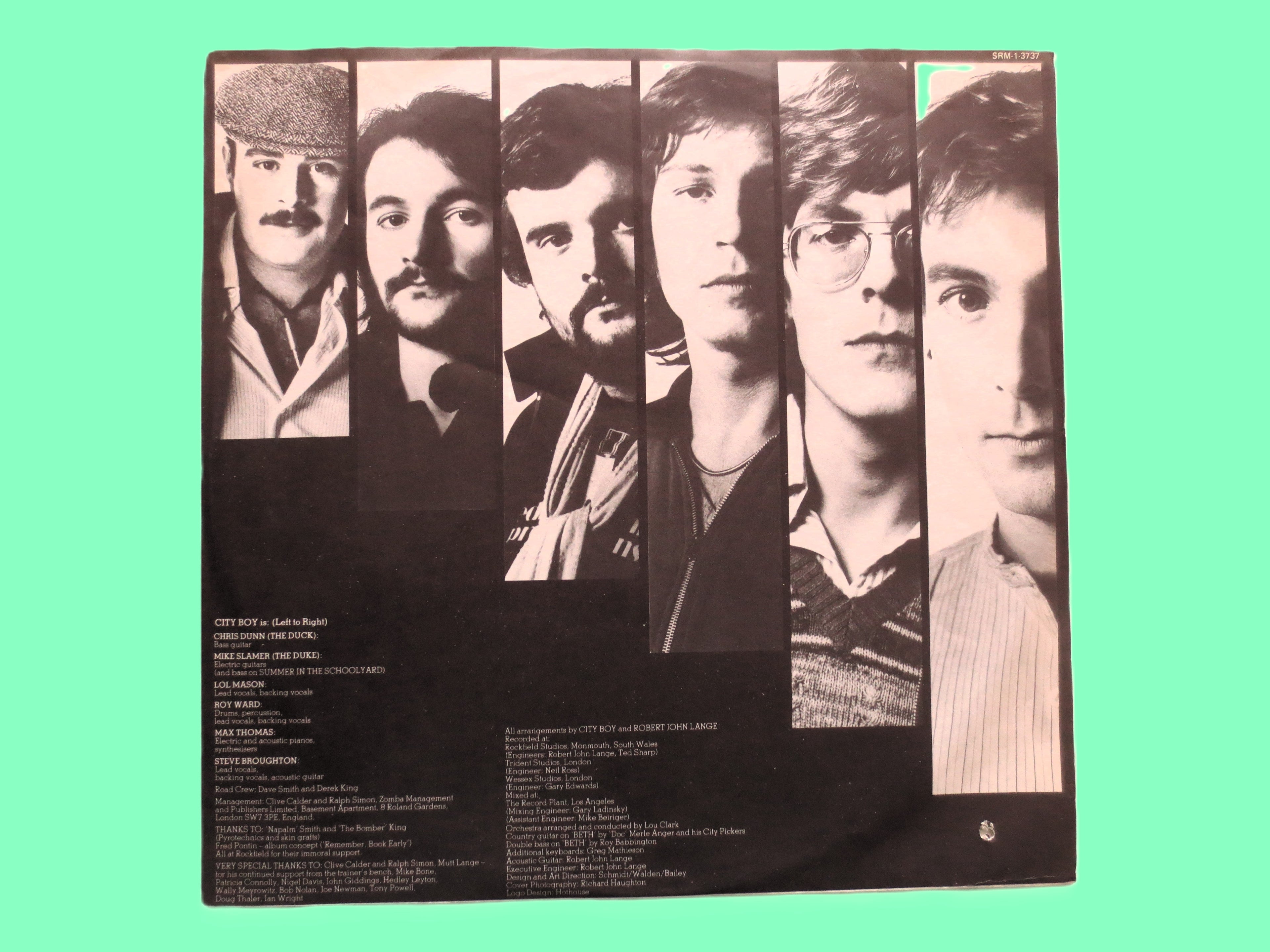 City Boy – Book Early (1978) Vinyl LP