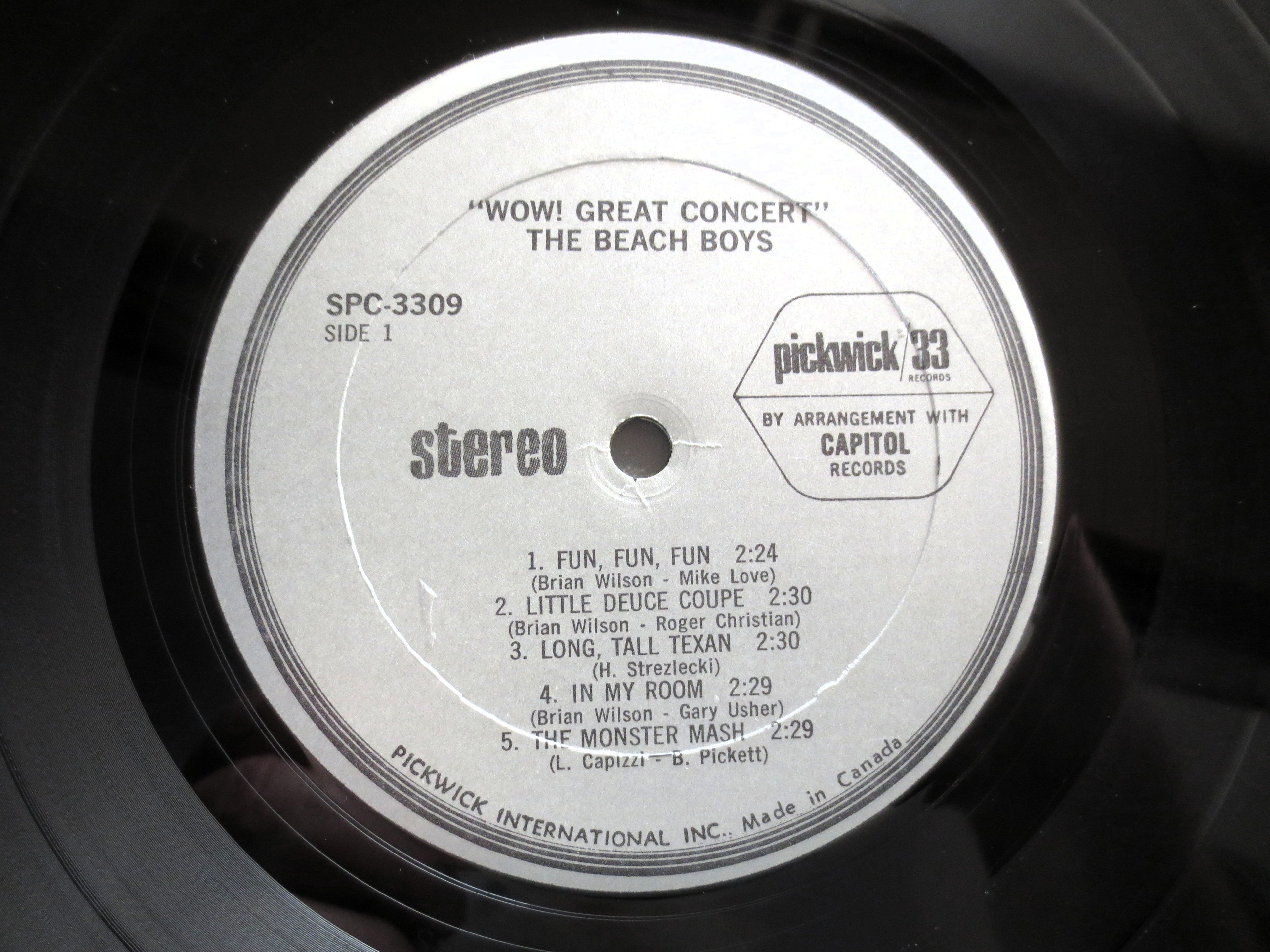 The Beach Boys – Wow! Great Concert! (1972) Vinyl LP
