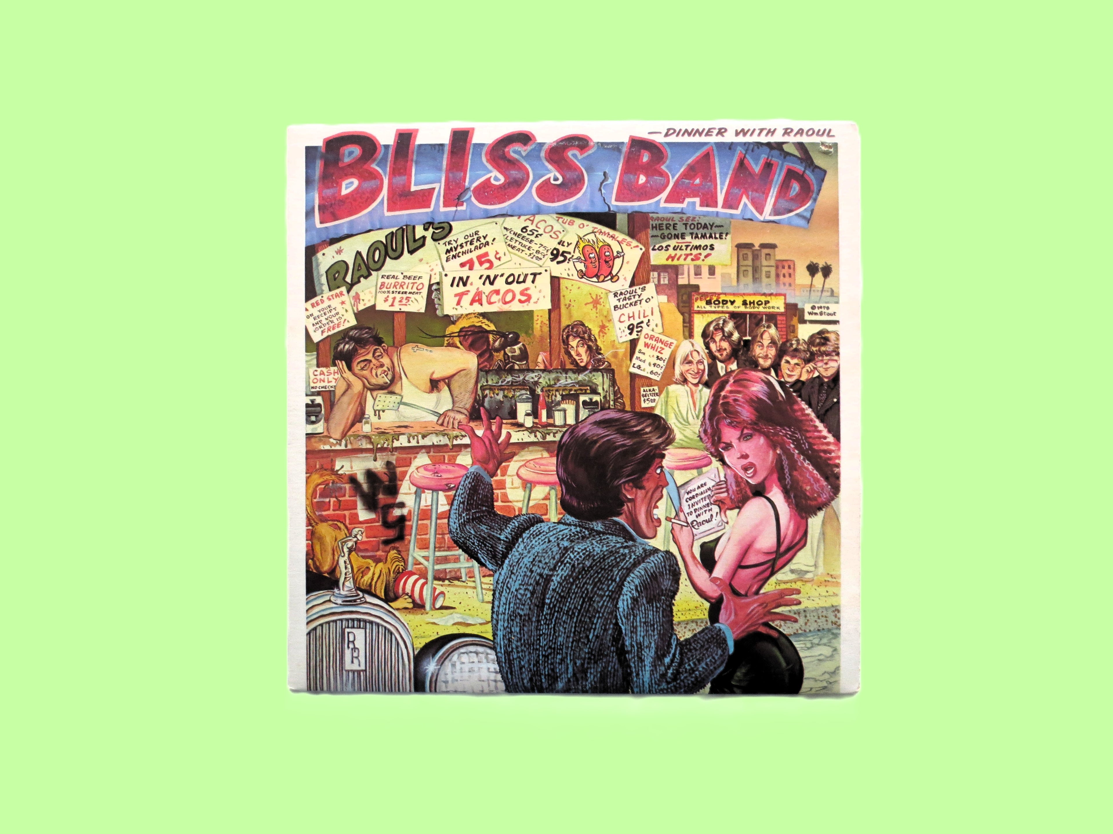 The Bliss Band – Dinner with Raoul (1978) Vinyl LP
