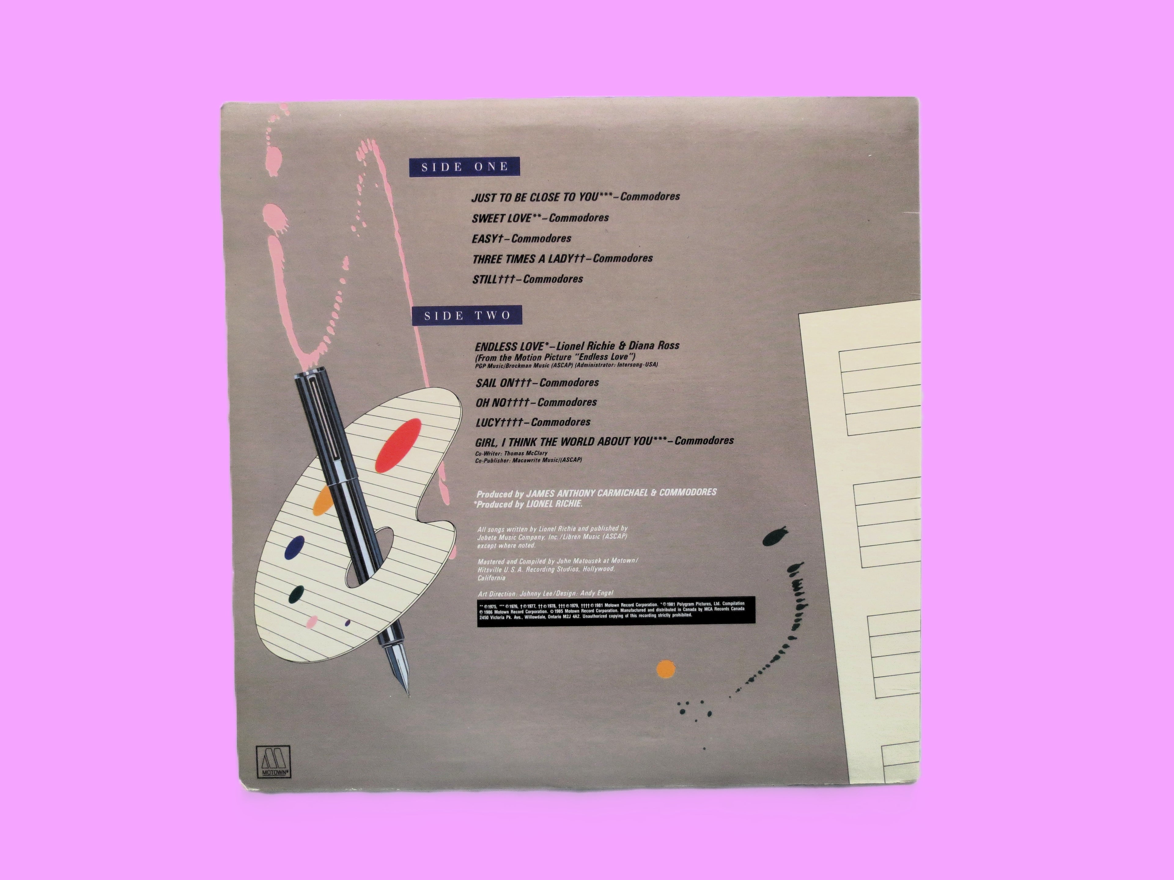 Lionel Richie – The Composer Series (1985) Vinyl LP