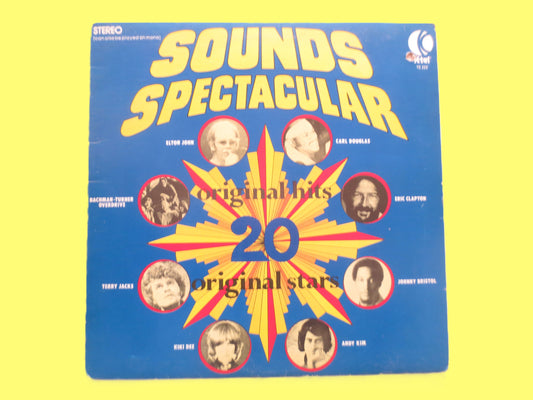 SOUNDS SPECTACULAR, K-Tel Records, Vintage Album, 1974 Record, Vinyl Lp