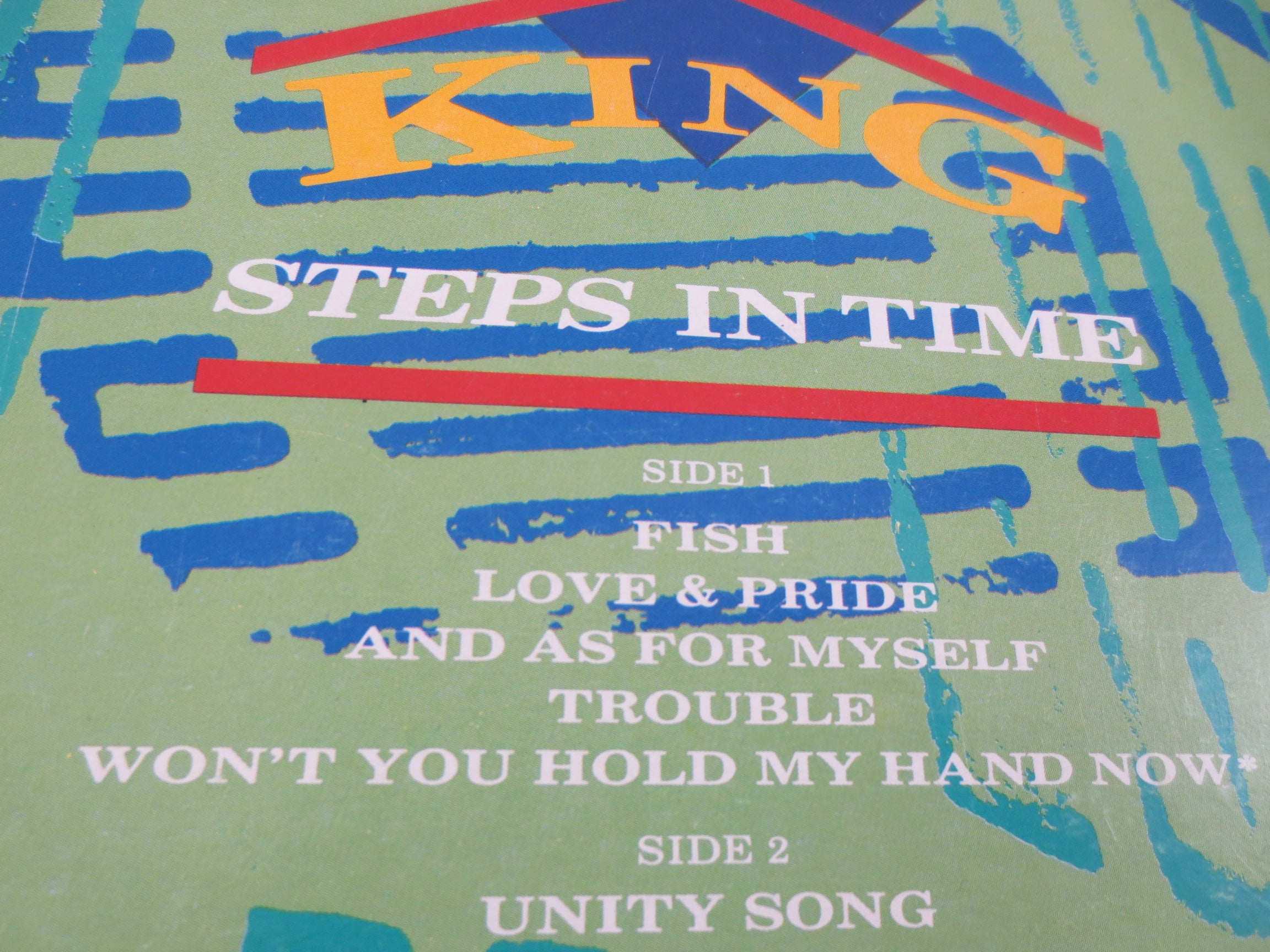 KING, STEPS in TIME, King Records, King Album, King Vinyl, King Lp, King Songs, King Music, King Hits, Vinyl Lp, Vintage Record, 1973 Record