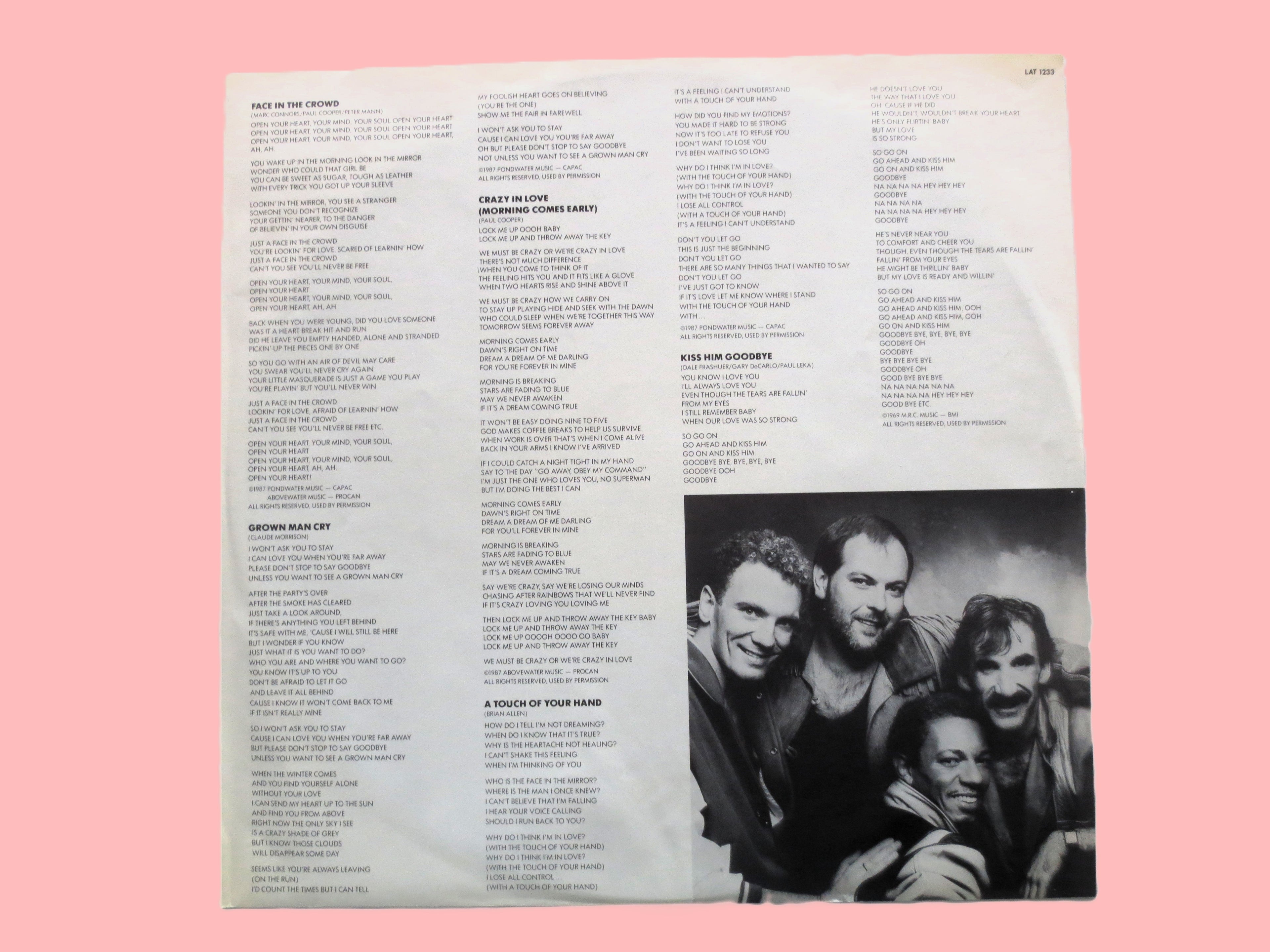 The Nylons – Happy Together (1987) Vinyl LP