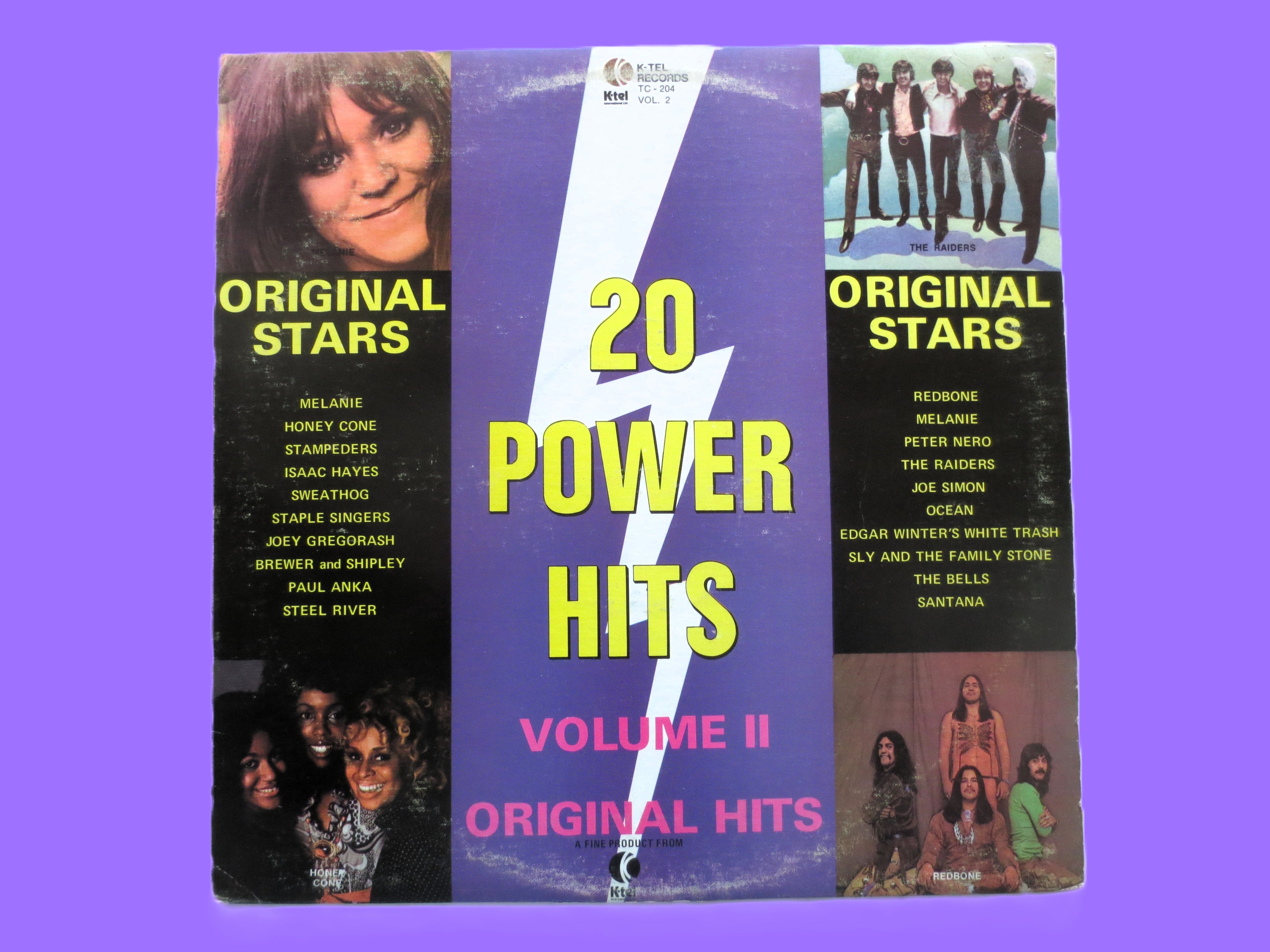 K-Tel – 20 Power Hits (c. 1970) Vinyl LP